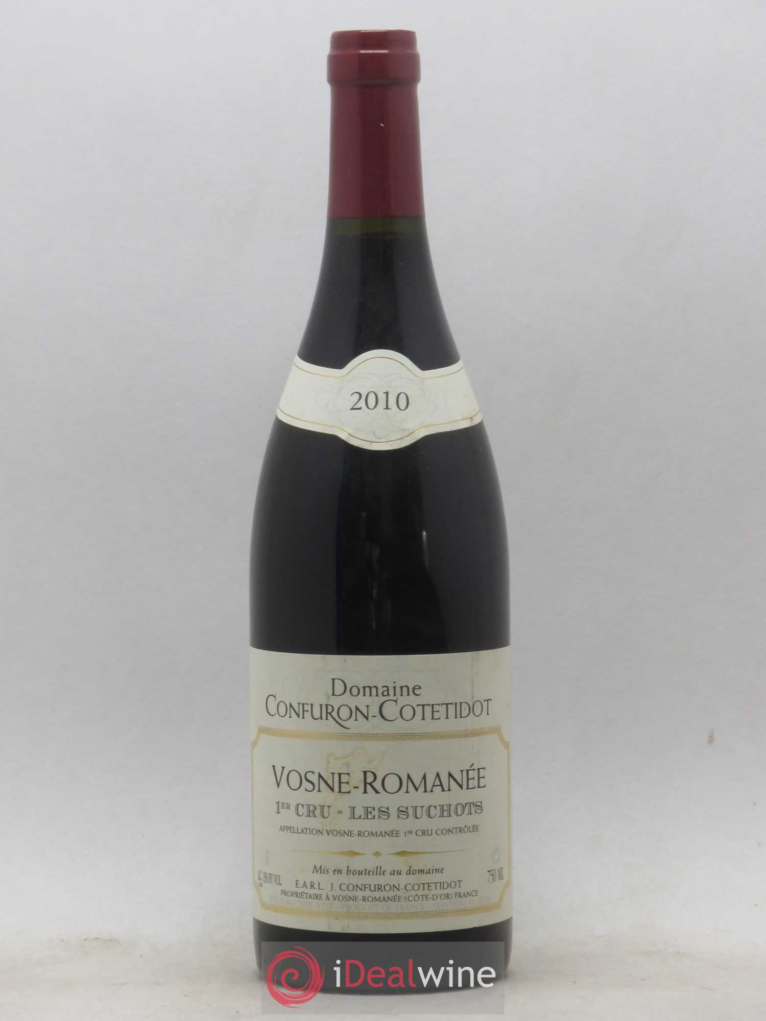 Vosne-Romanée 1er Cru Les Suchots Confuron-Cotetidot 2010 - Lot de 1 bouteille - 0