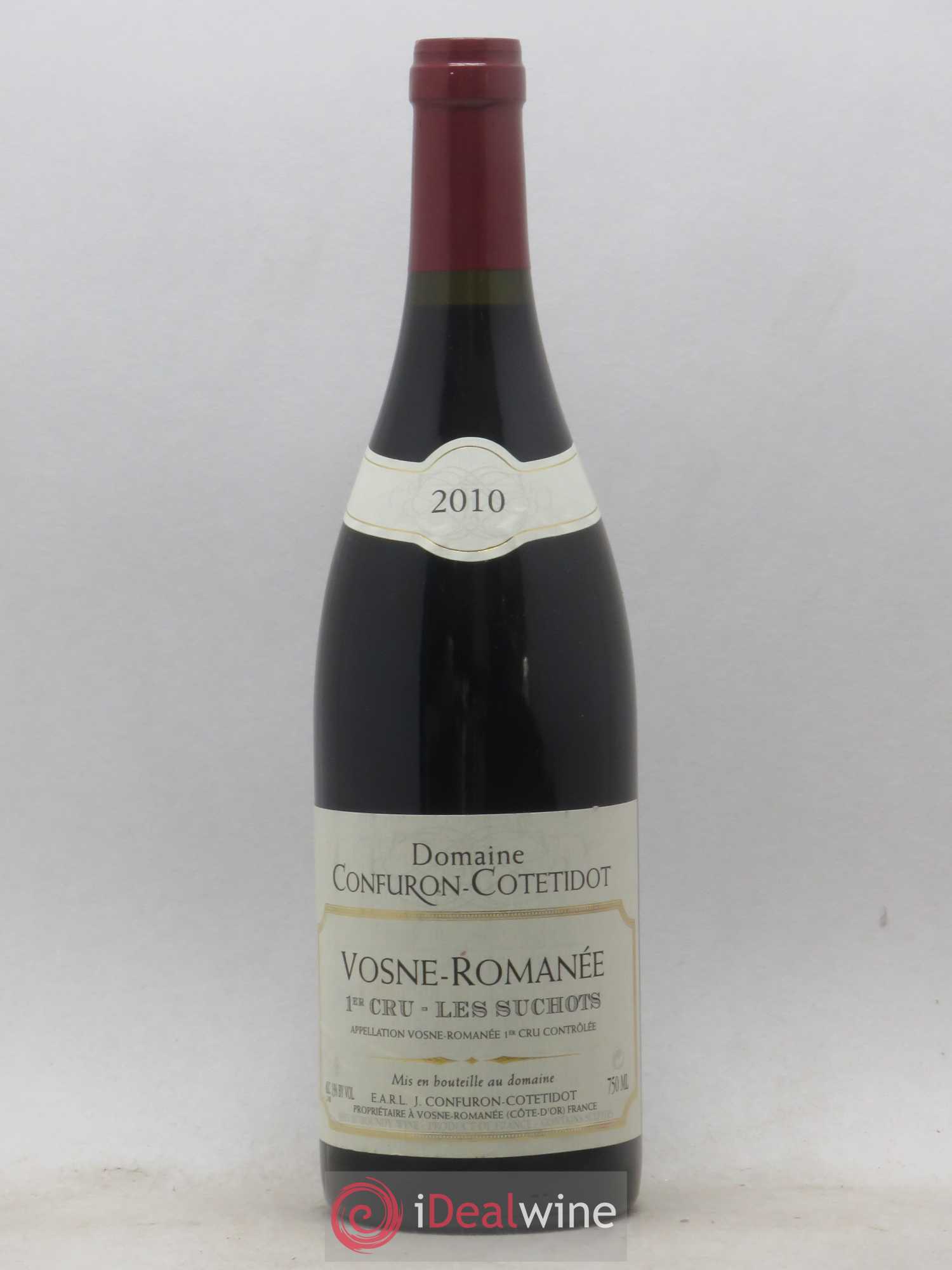 Vosne-Romanée 1er Cru Les Suchots Confuron-Cotetidot 2010 - Lot de 1 bouteille - 0