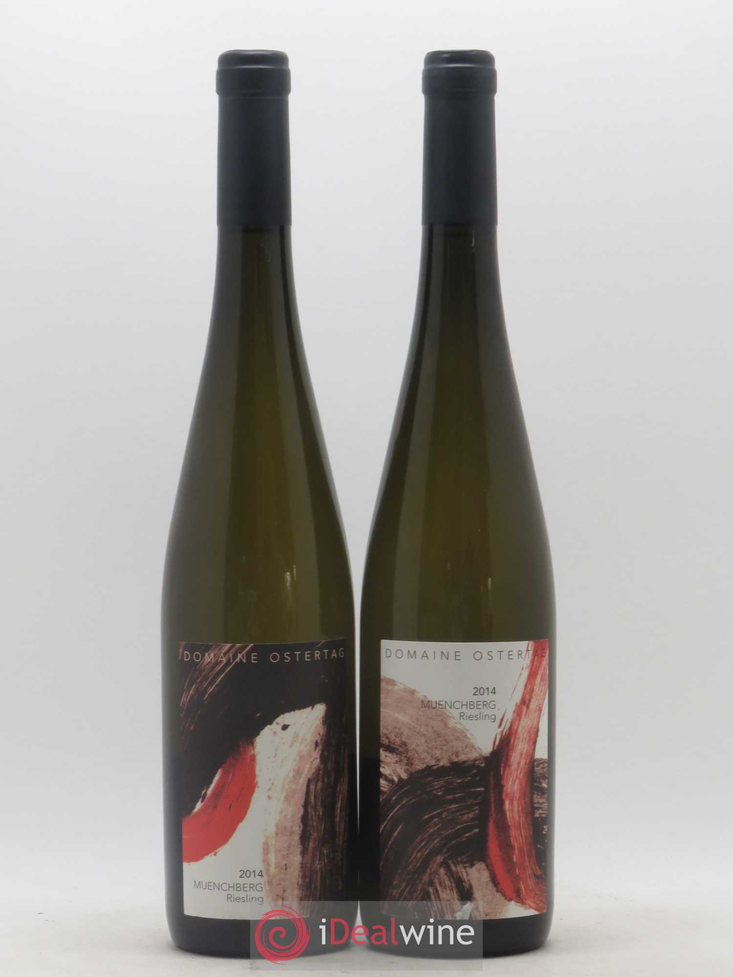 Alsace Riesling Grand Cru Muenchberg Ostertag (Domaine) 2014 - Lot de 2 bouteilles - 0