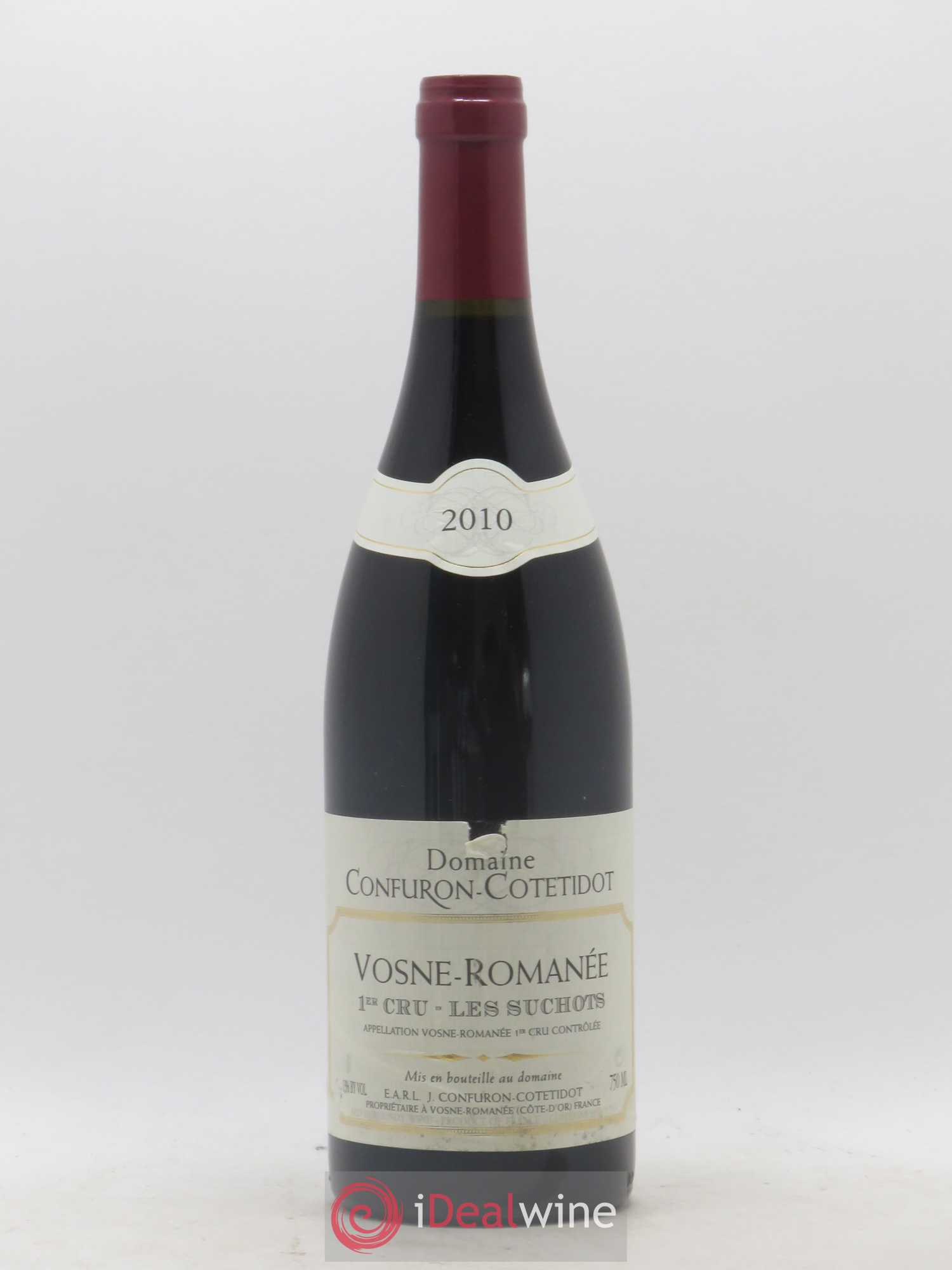 Vosne-Romanée 1er Cru Les Suchots Confuron-Cotetidot 2010 - Lot de 1 bouteille - 0
