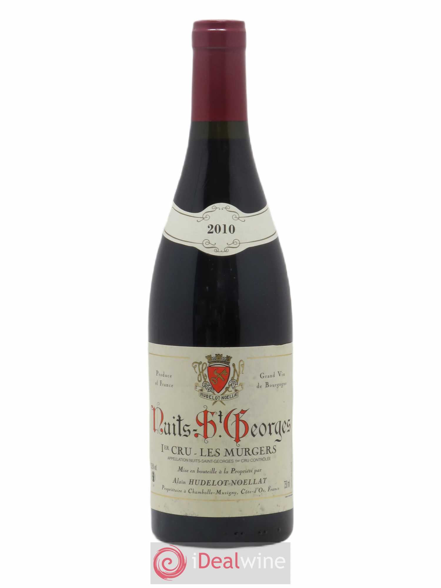 Nuits-Saint-Georges 1er Cru Les Murgers Hudelot-Noëllat 2010 - Lot de 1 bouteille - 0
