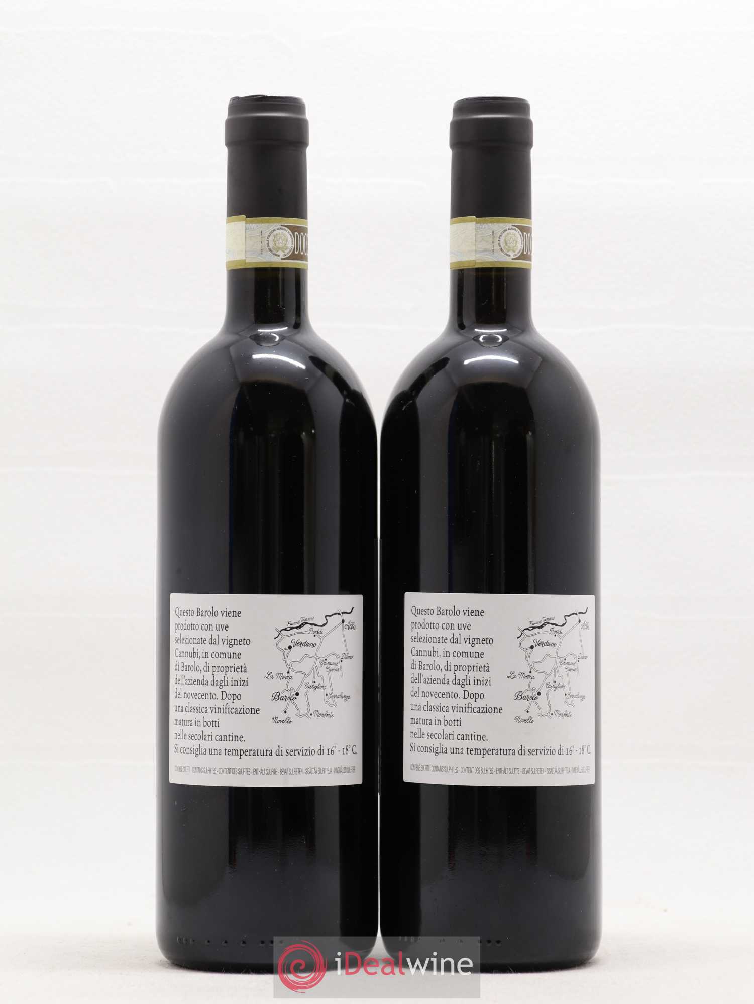 Barolo DOCG Cannubi Comm. Giovan Battista Burlotto 2014 - Lot de 2 bouteilles - 1