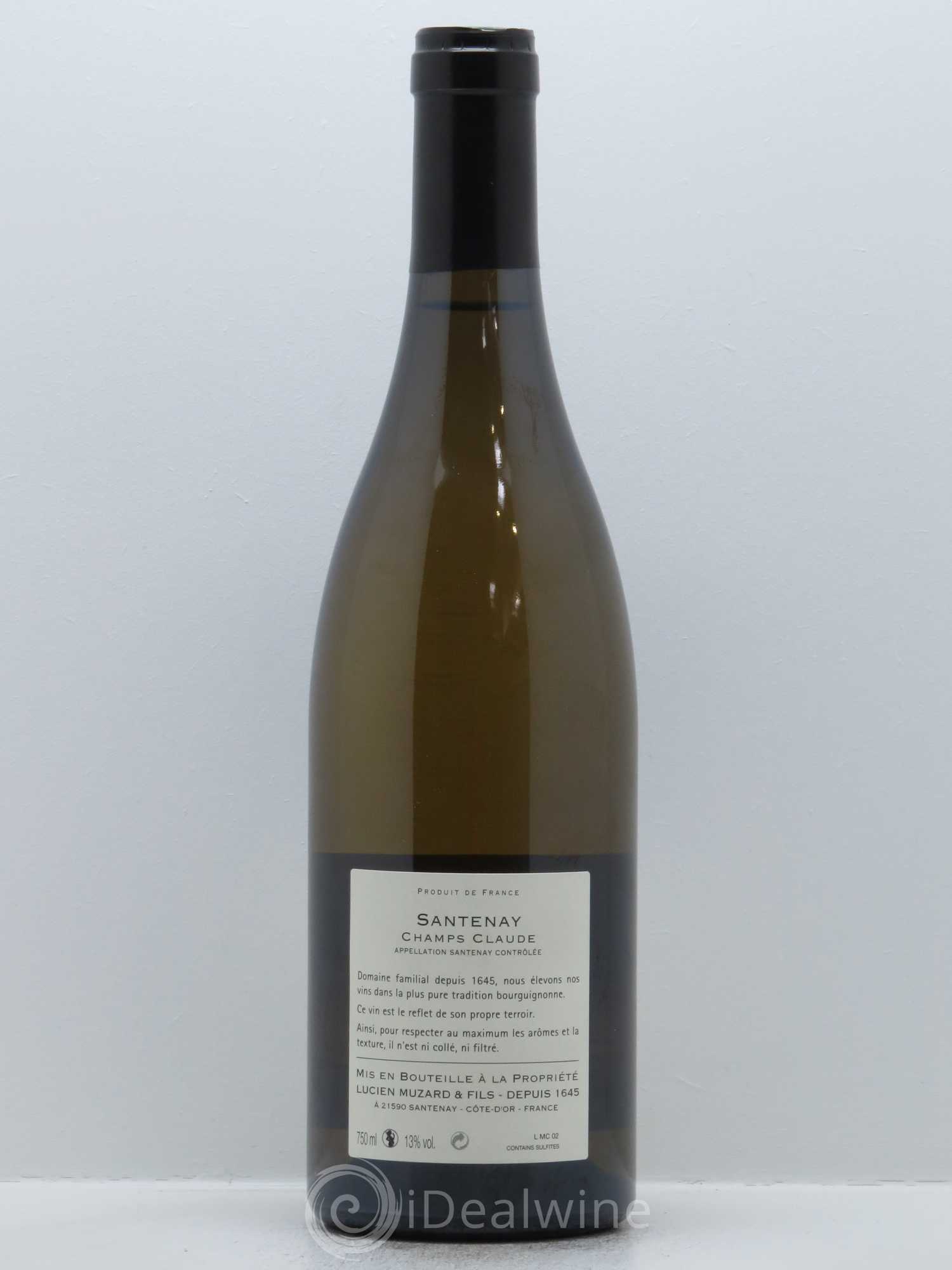 Santenay Champs Claude Lucien Muzard et Fils 2015 - Lot de 1 bouteille - 1