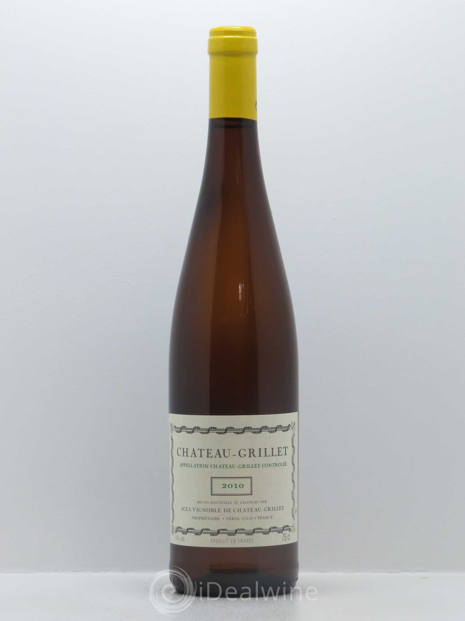Château Grillet Château-Grillet 2010 - Lot de 1 bouteille - 0