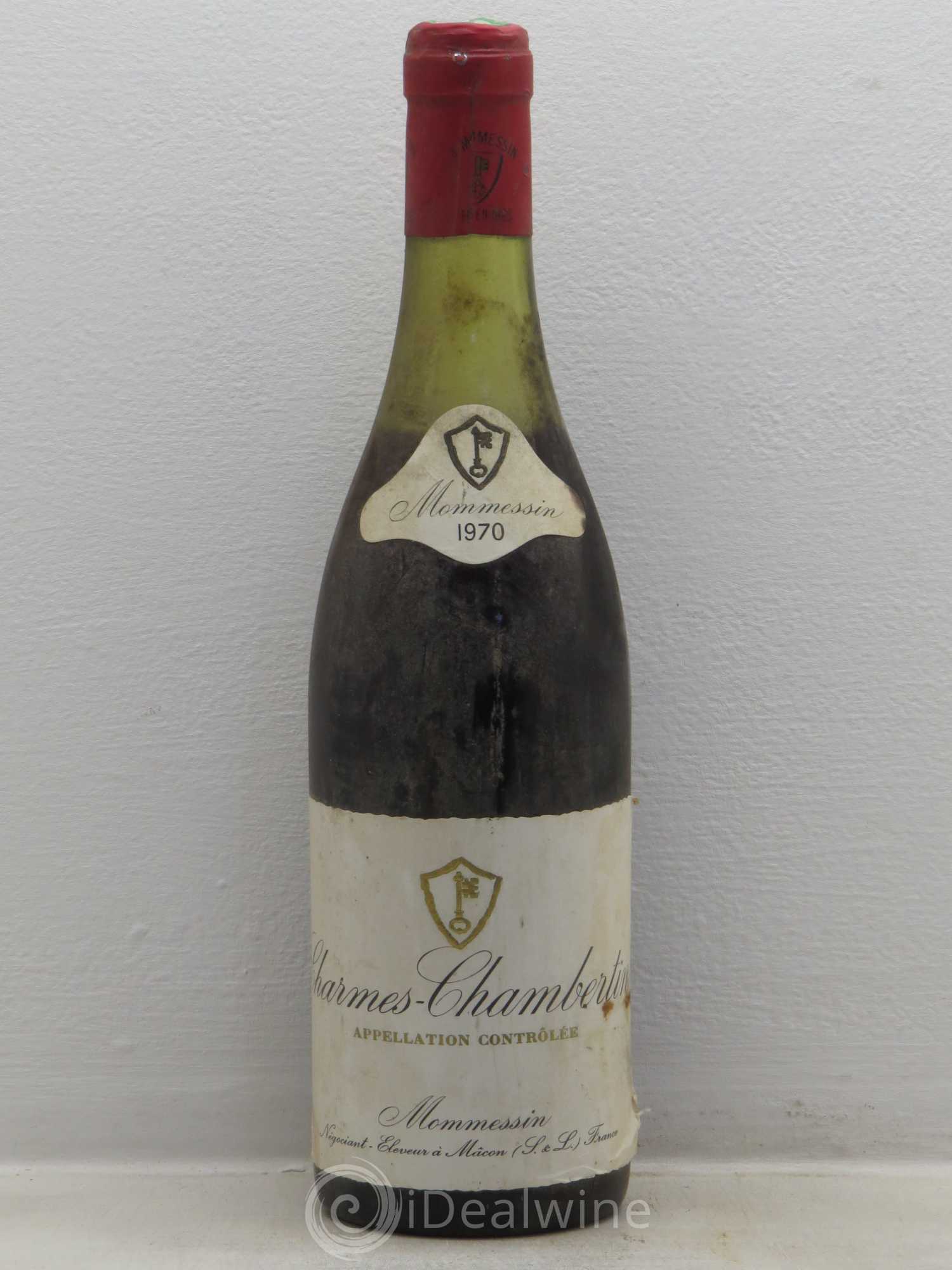Charmes-Chambertin Grand Cru Mommessin 1970 - Lot de 1 bouteille - 0