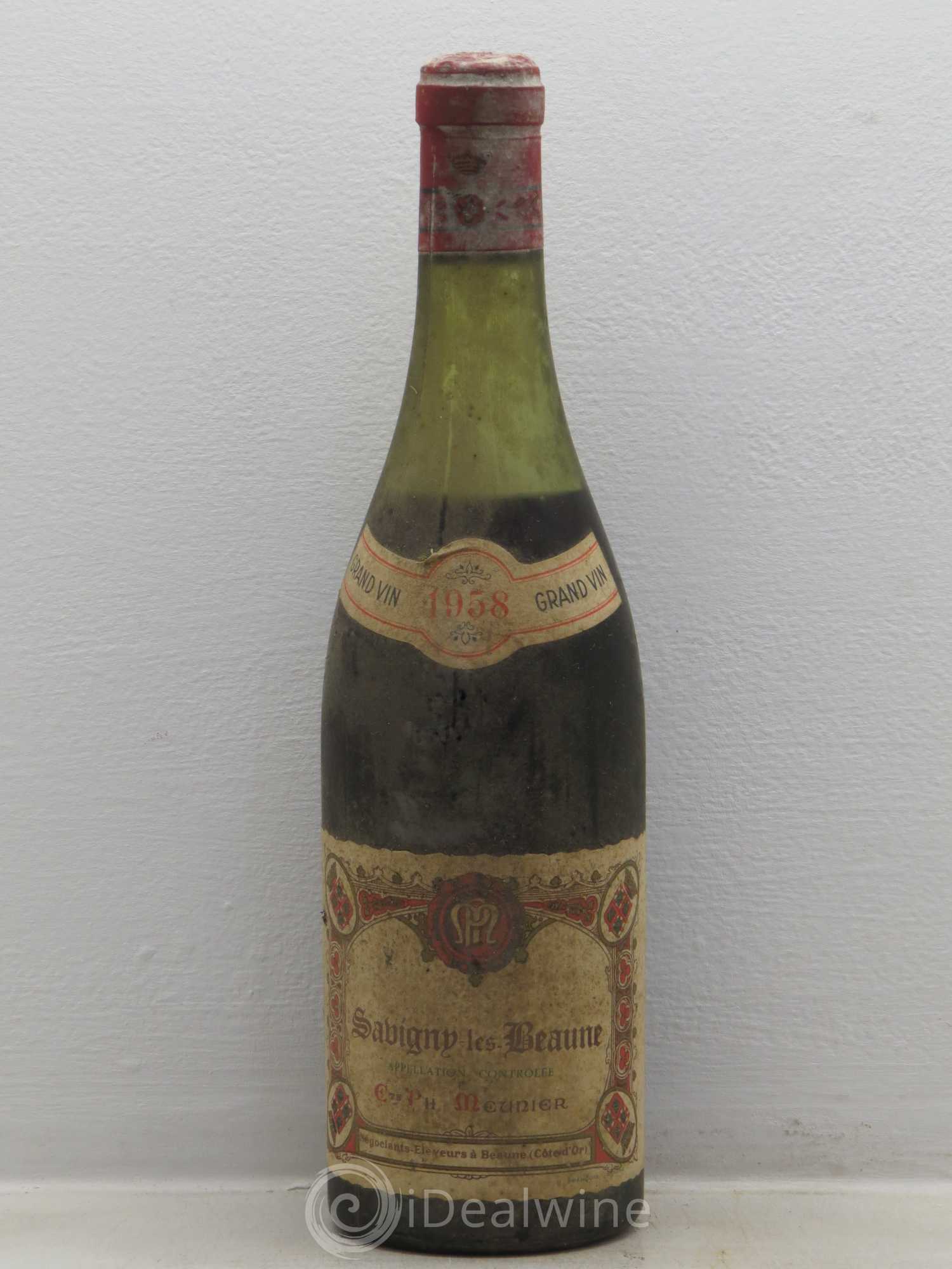 Savigny-lès-Beaune Domaine Meunier 1958 - Posten von 1 Flasche - 0