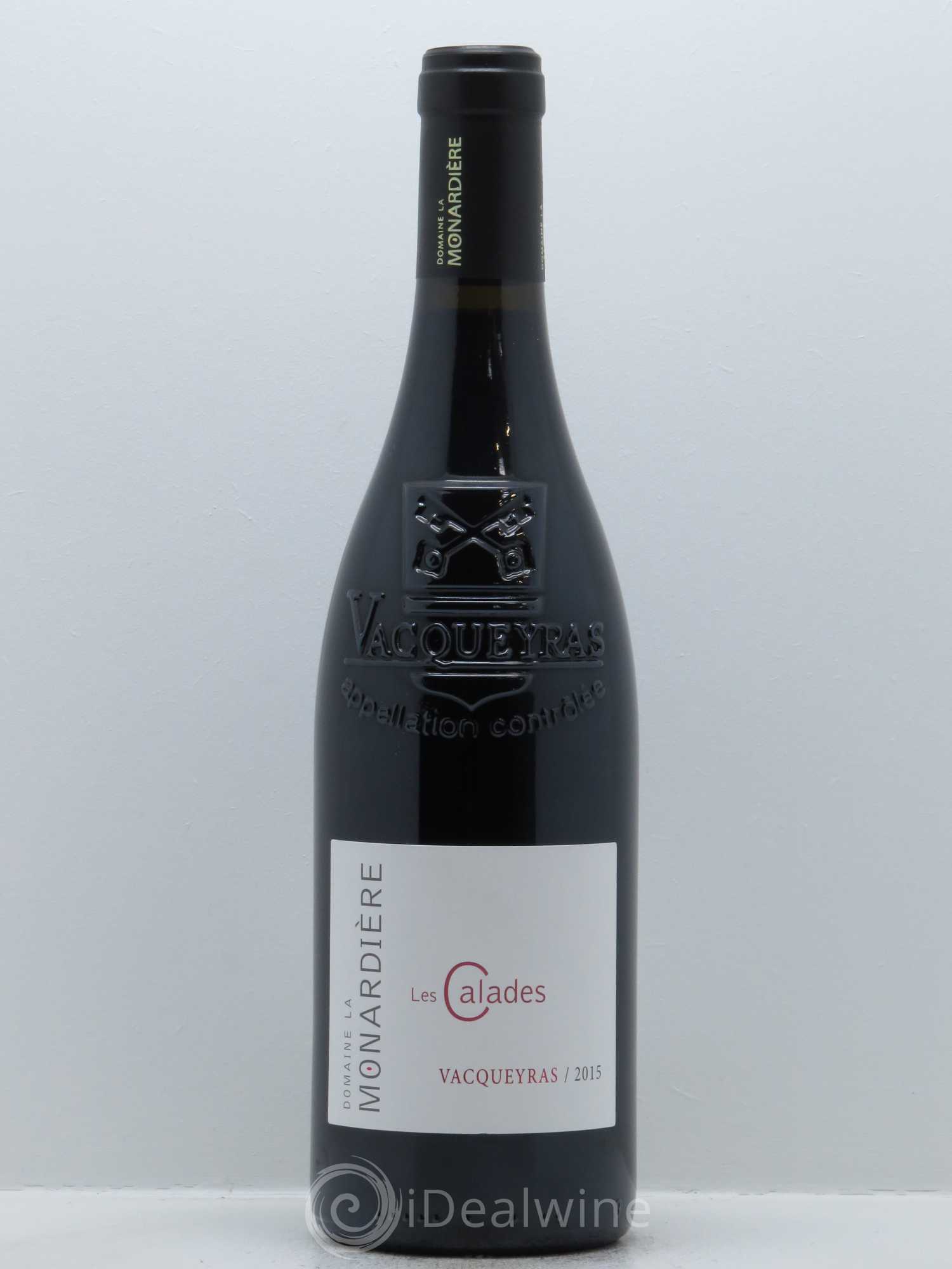 Côtes-du-Rhône (anciennement Vacqueyras) Les Calades La Monardière (Domaine) 2015 - Lot de 1 bouteille - 0