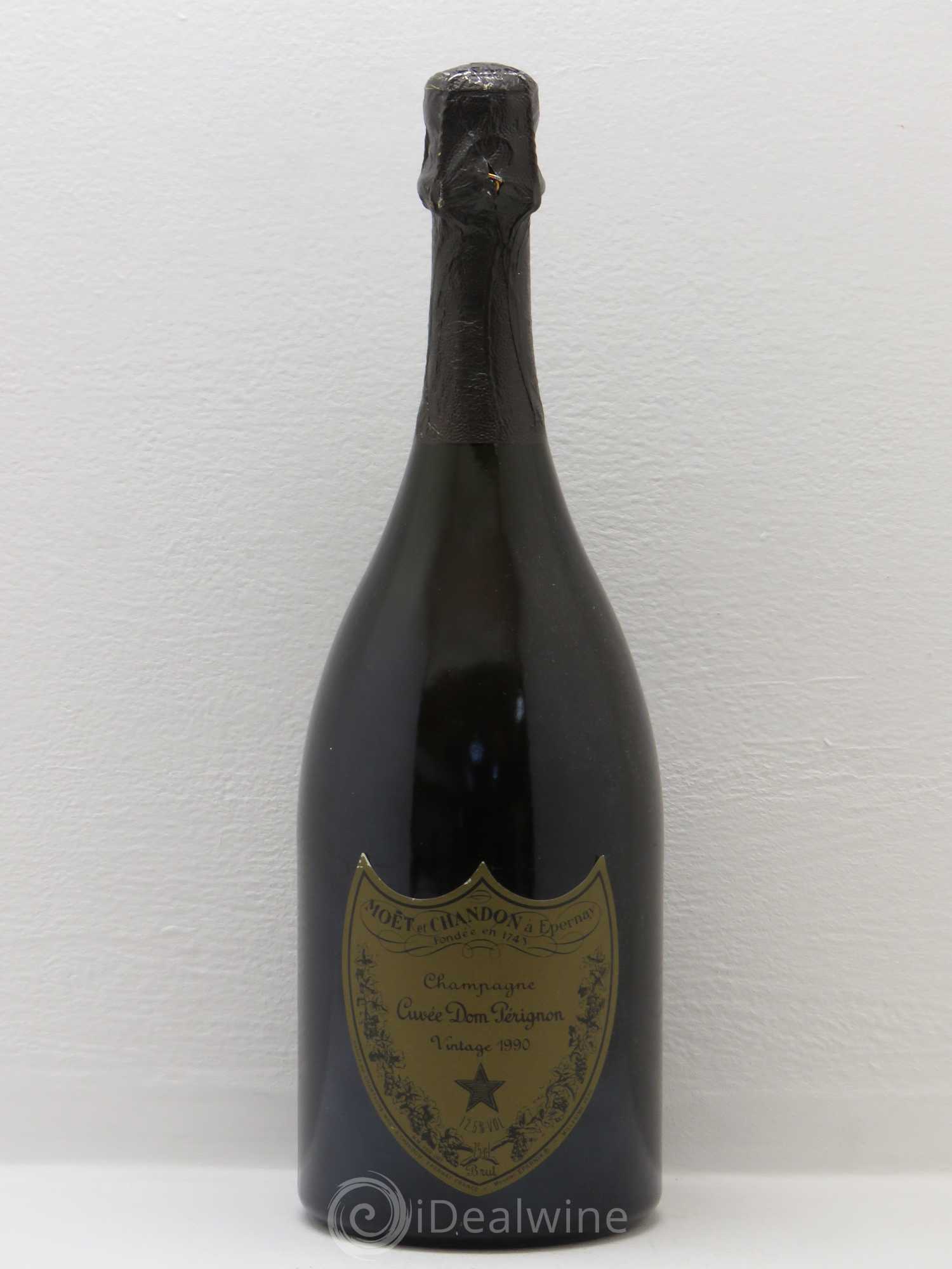 Brut Dom Pérignon (sans prix de réserve) 1990 - Lot de 1 bouteille - 0