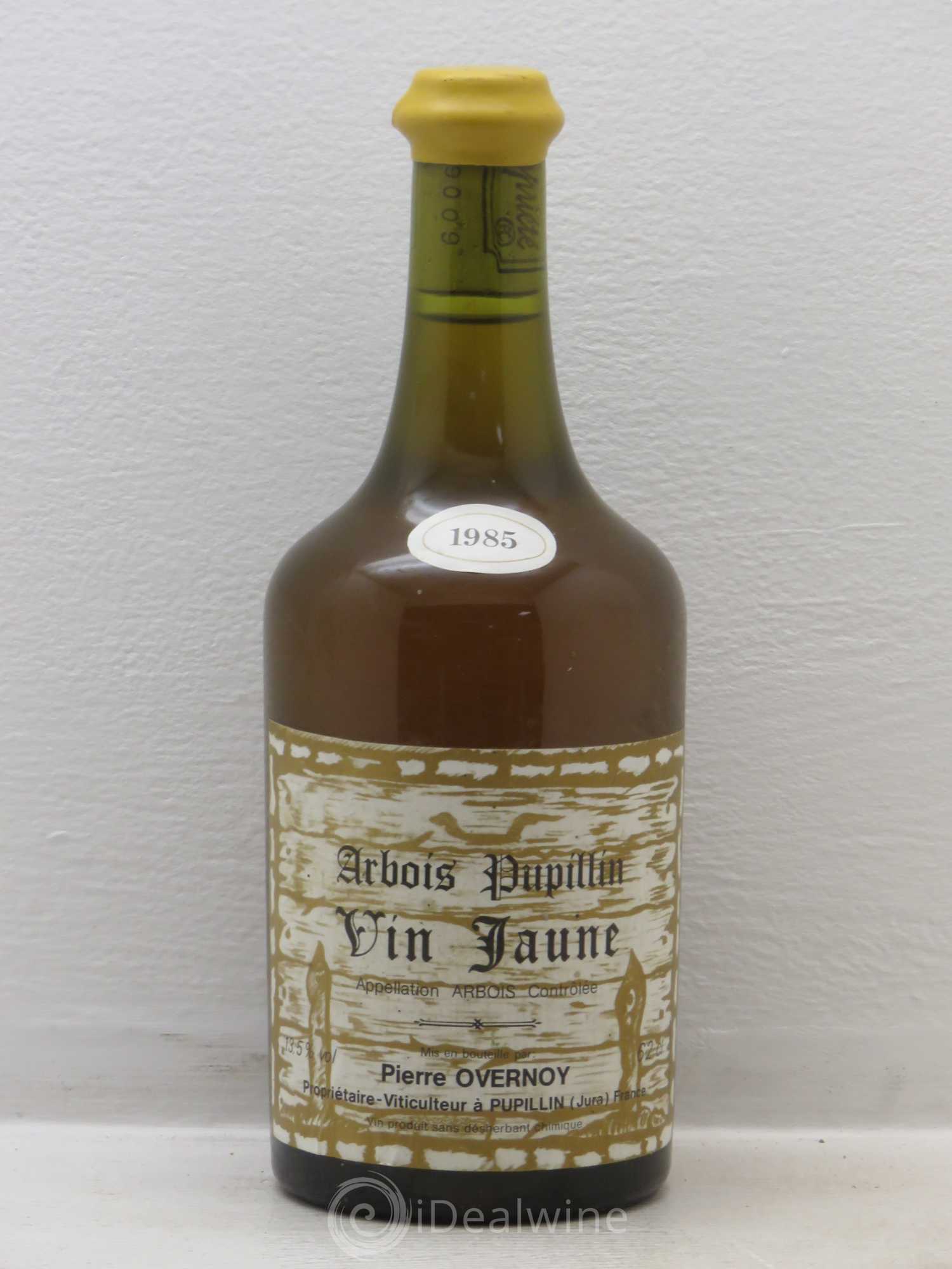 Arbois-Pupillin Vin jaune Pierre Overnoy (Domaine) Arbois pupillin 1985 - Posten von 1 Flasche - 0