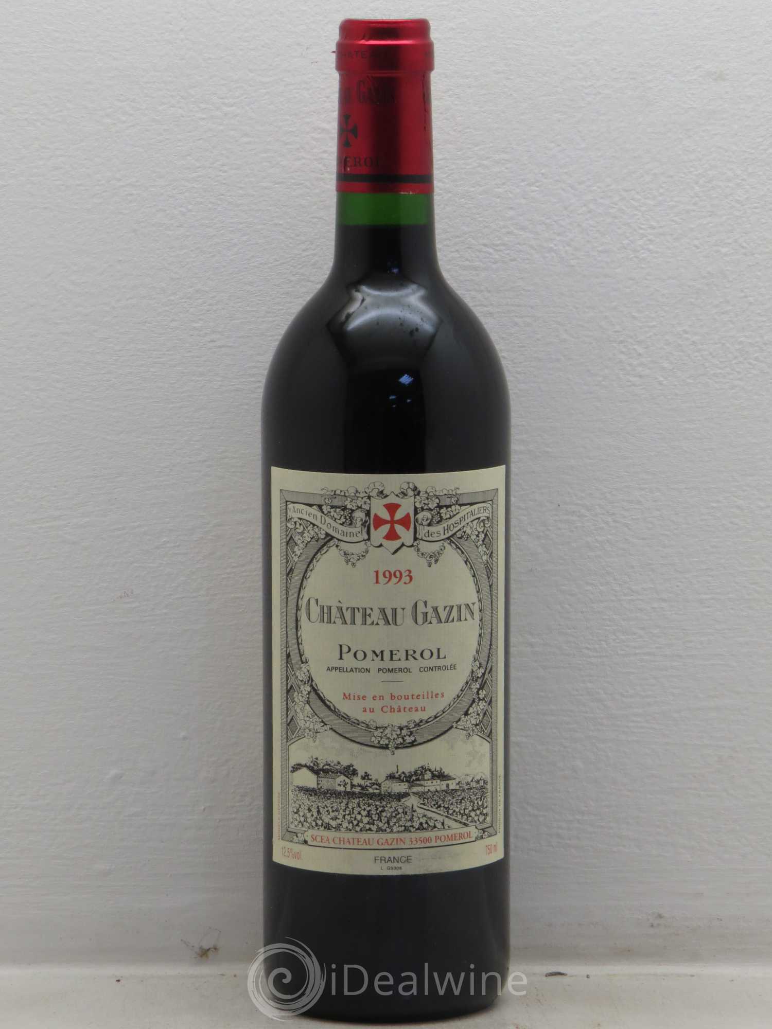 Château Gazin 1993 - Lot de 6 bouteilles - 0
