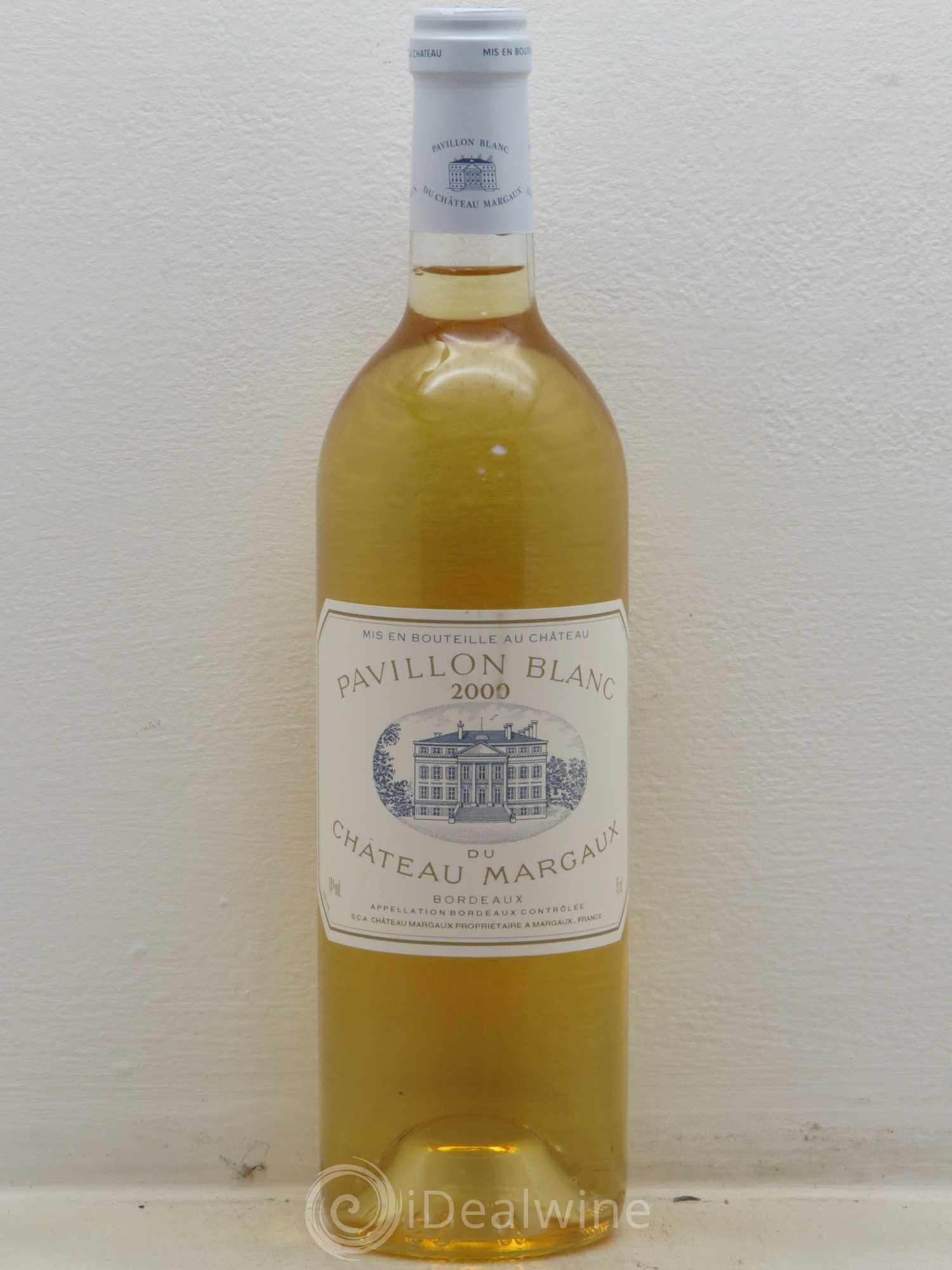 Pavillon Blanc du Château Margaux 2000 - Lot de 6 bouteilles - 0