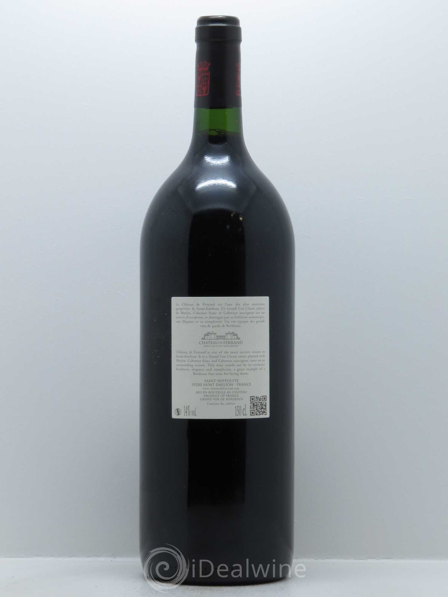 Château de Ferrand Grand Cru Classé 2014 - Lot de 1 magnum - 1