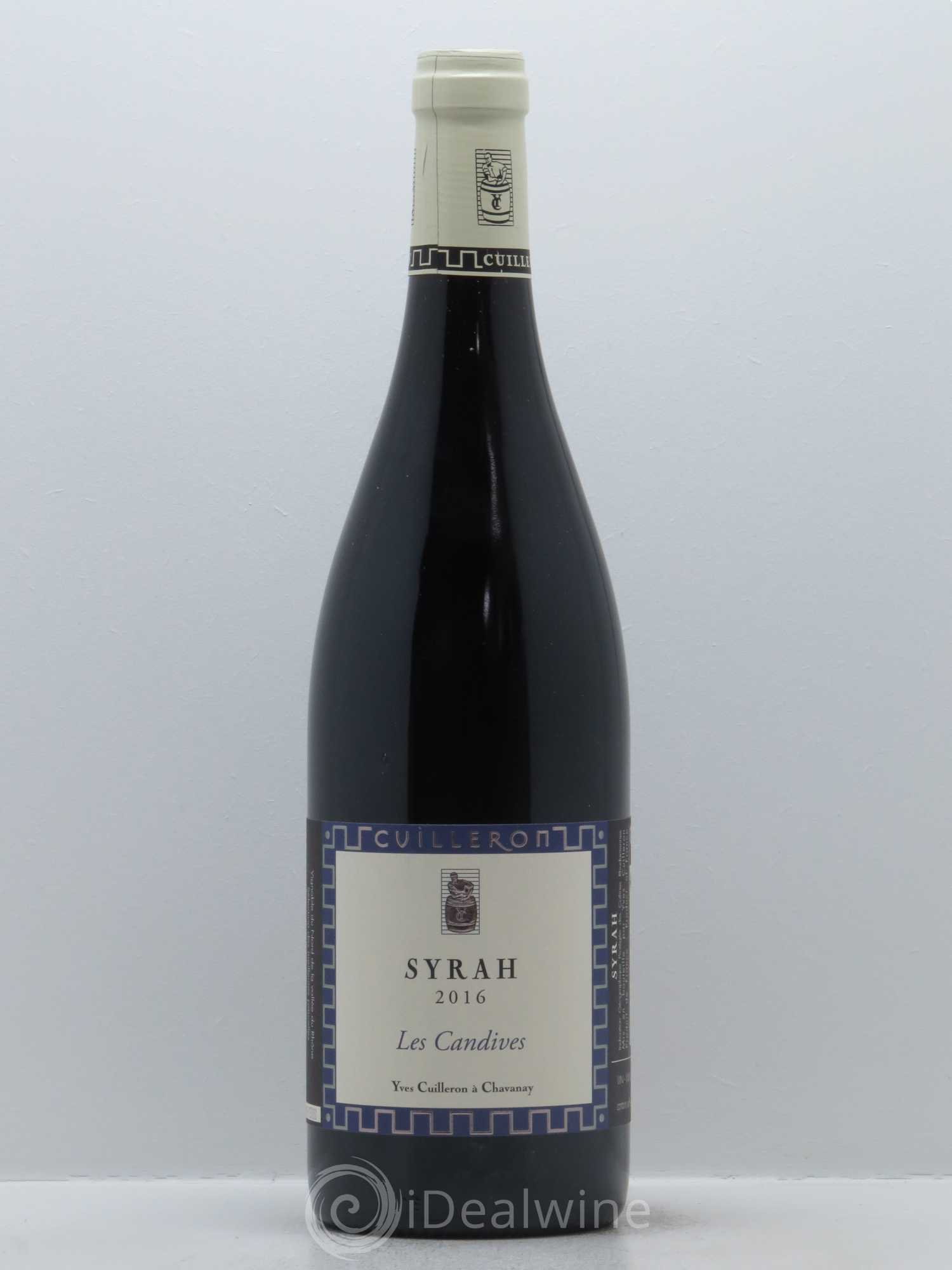 Collines Rhodaniennes Syrah Les Candives Yves Cuilleron (Domaine) 2016 - Lot de 1 bouteille - 0