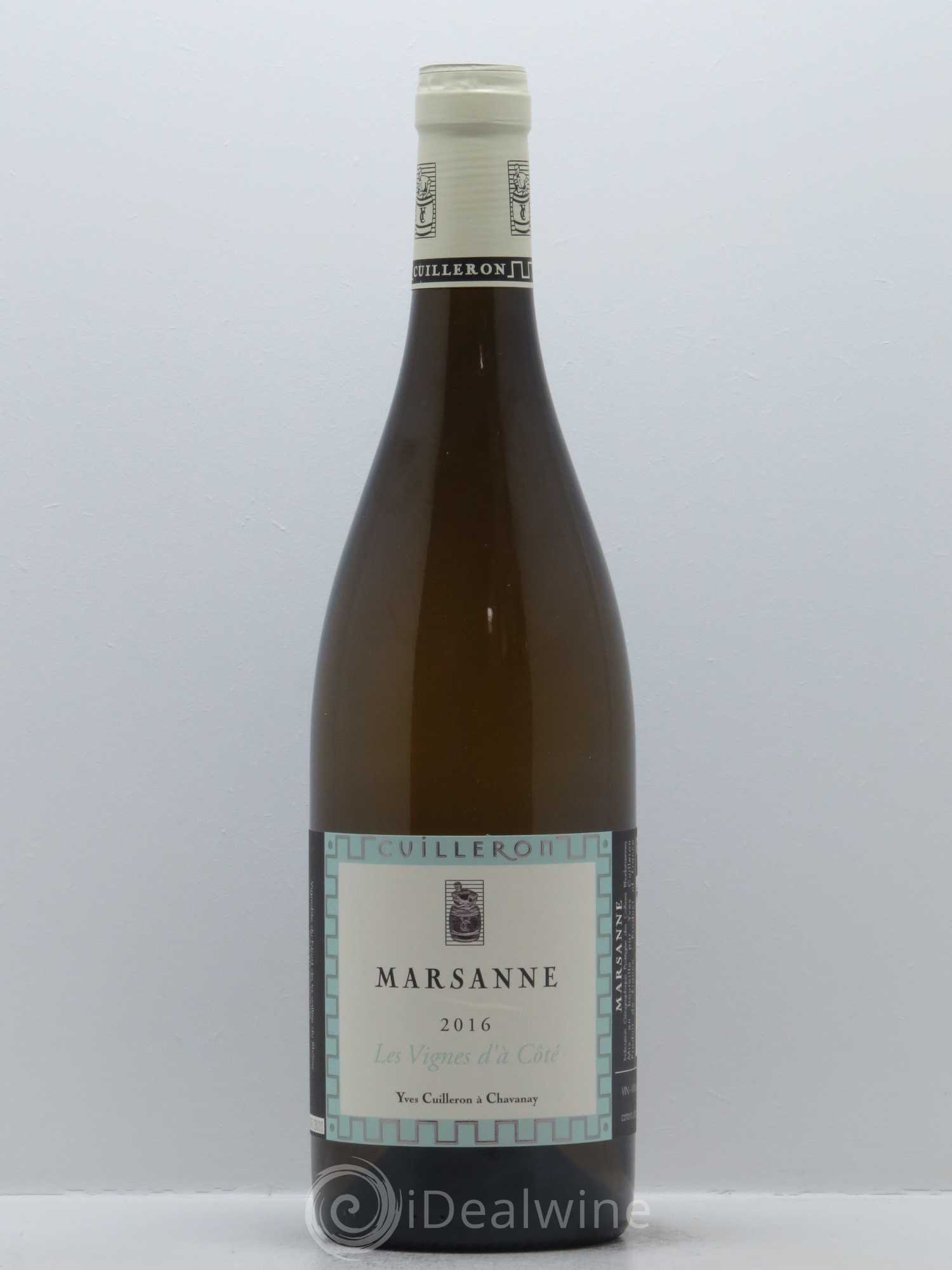 Collines Rhodaniennes Marsanne les Vignes d'à Côté Yves Cuilleron (Domaine) 2016 - Lot de 1 bouteille - 0