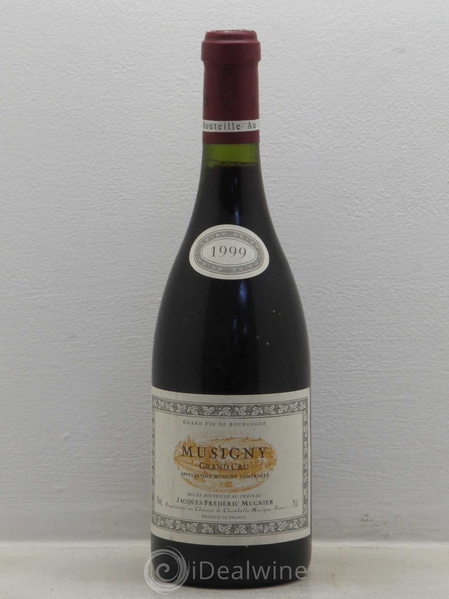 Musigny Grand Cru Jacques-Frédéric Mugnier 1999 - Lot de 1 bouteille - 0
