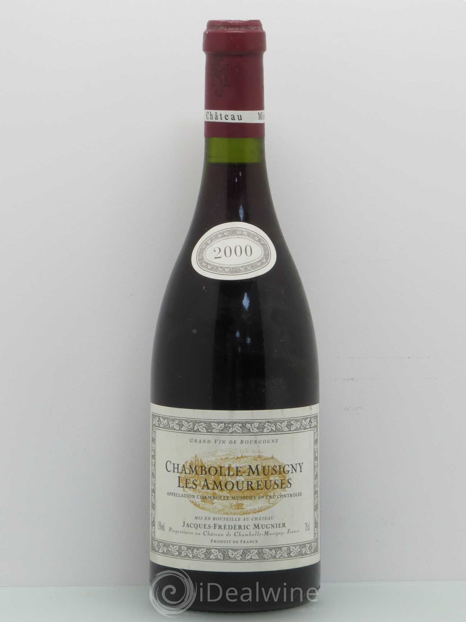 Chambolle-Musigny 1er Cru Les Amoureuses Jacques-Frédéric Mugnier 2000 - Lot de 1 bouteille - 0