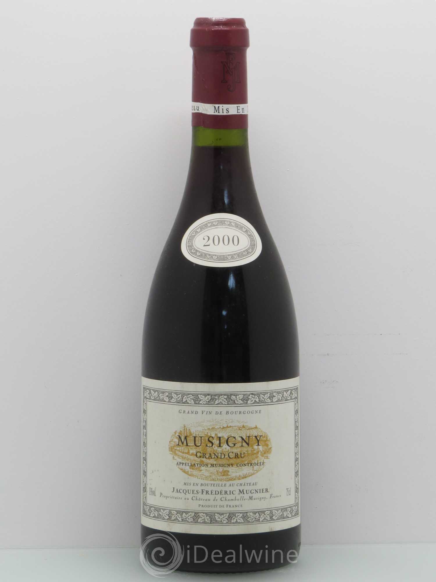 Musigny Grand Cru Jacques-Frédéric Mugnier 2000 - Lot de 1 bouteille - 0