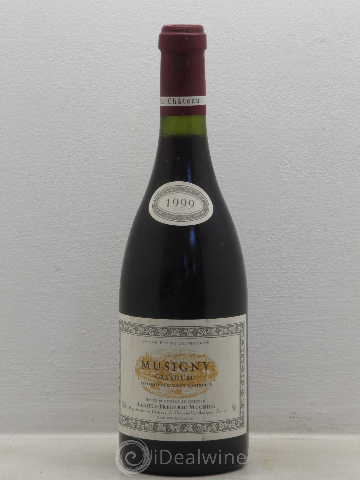 Musigny Grand Cru Jacques-Frédéric Mugnier 1999 - Lot de 1 bouteille - 0