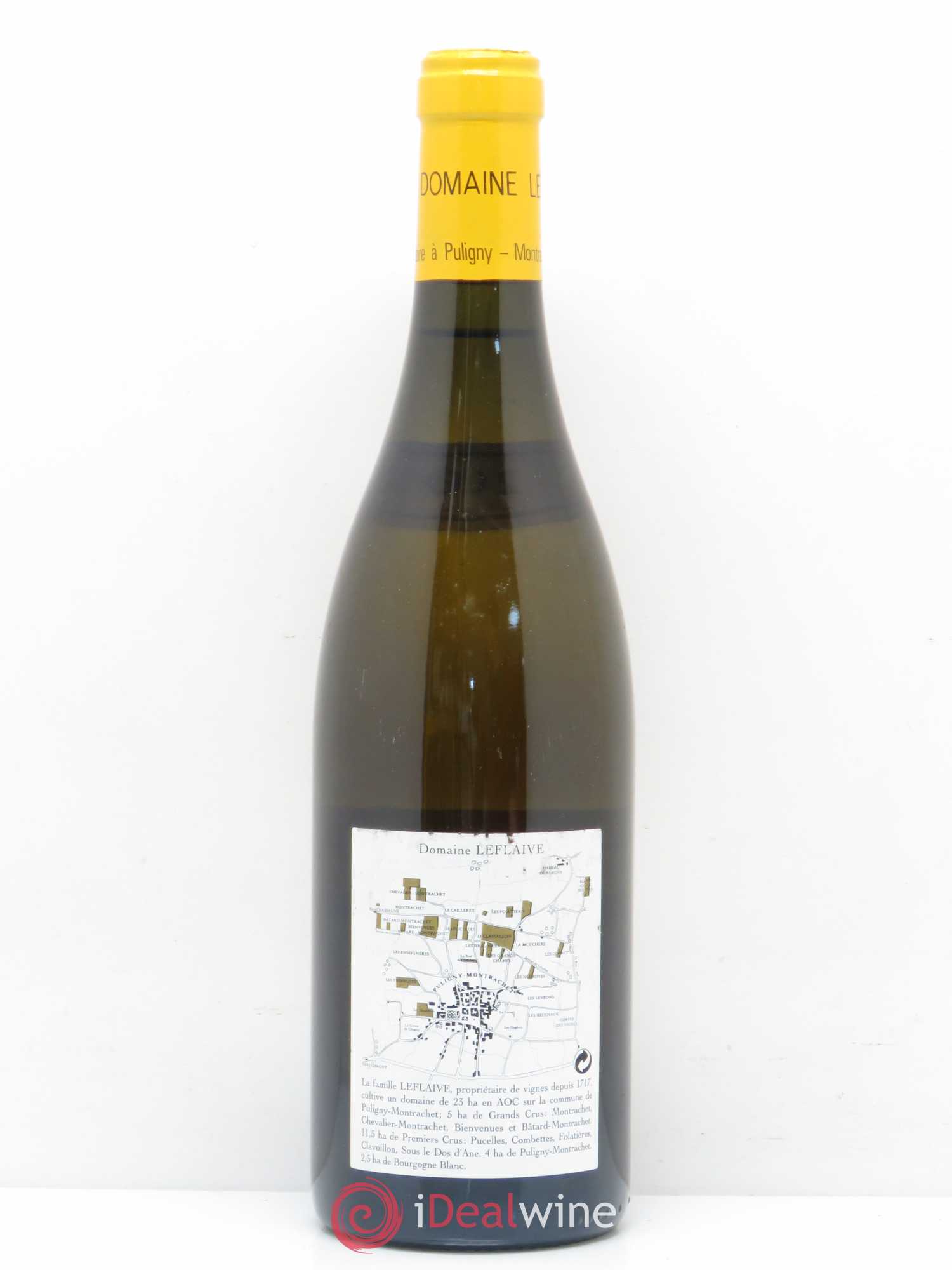Puligny-Montrachet 1er Cru Les Folatières Leflaive (Domaine) 2002 - Lot de 1 bouteille - 1