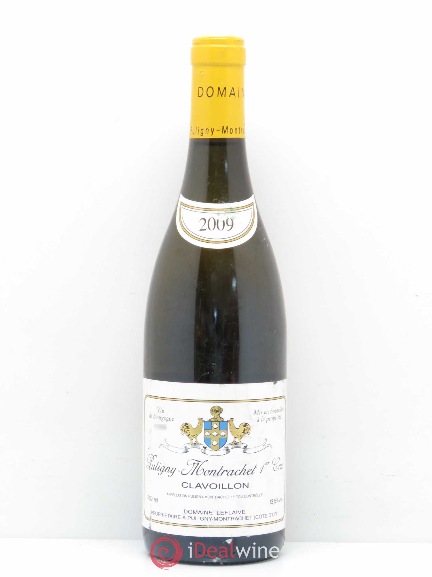 Puligny-Montrachet 1er Cru Clavoillon Leflaive (Domaine) 2009 - Lot de 1 bouteille - 0