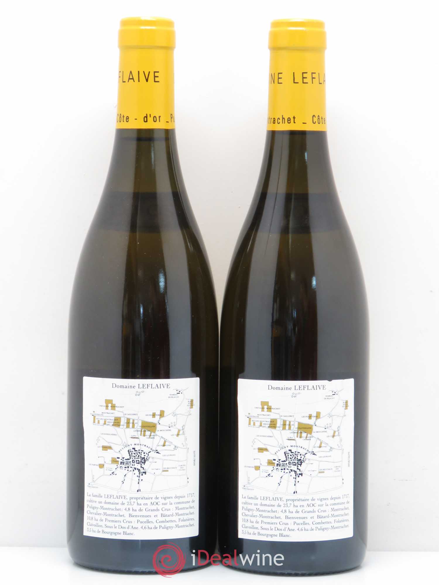 Puligny-Montrachet 1er Cru Clavoillon Leflaive (Domaine) 2010 - Lot de 2 bouteilles - 1