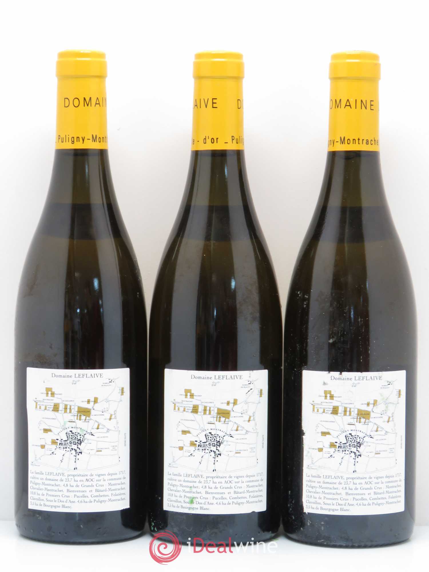 Puligny-Montrachet 1er Cru Les Pucelles Leflaive (Domaine) 2010 - Lot de 3 bouteilles - 1