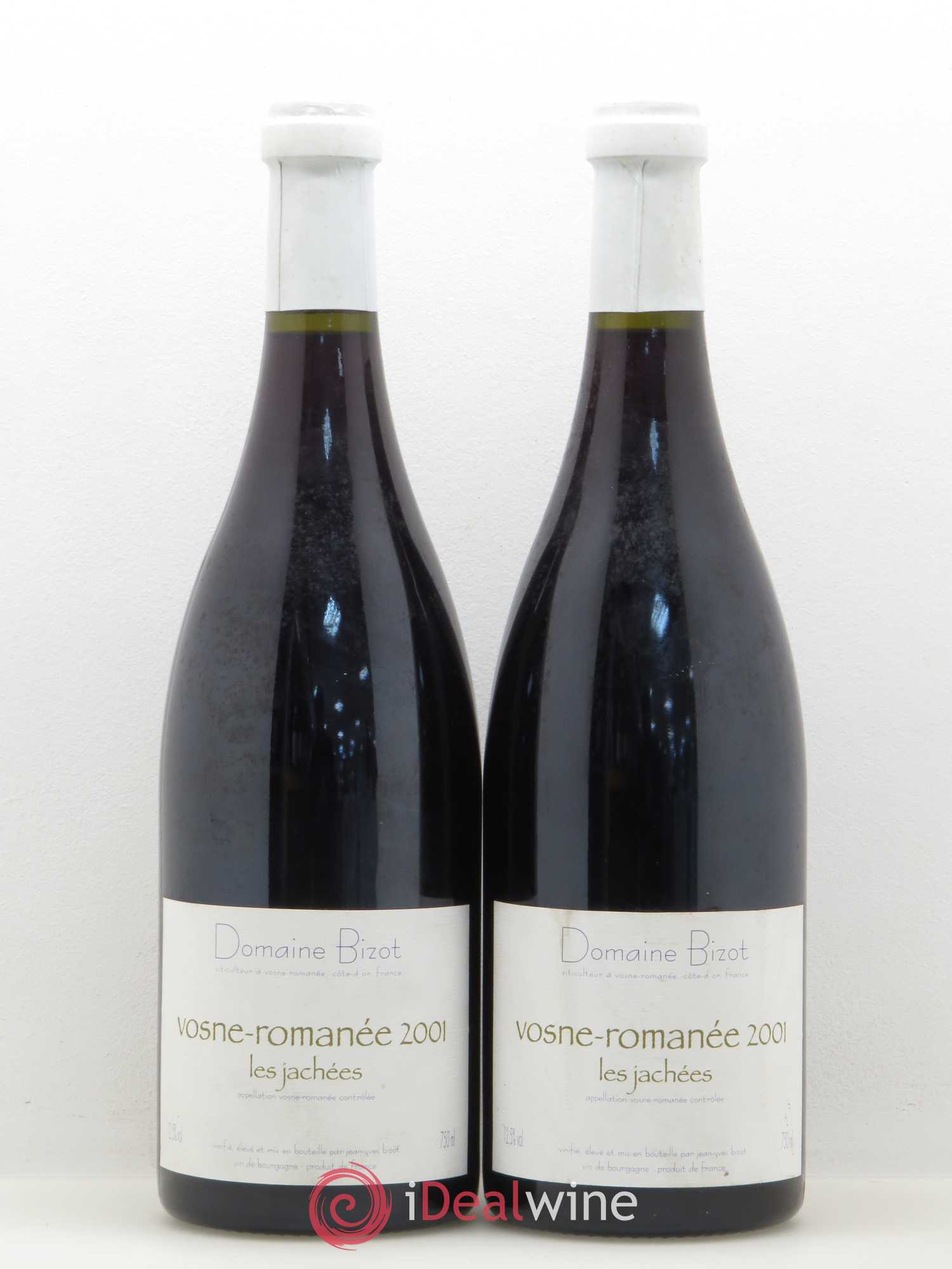 Vosne-Romanée Les Jachées Domaine Bizot 2001 - Posten von 2 Flaschen - 0