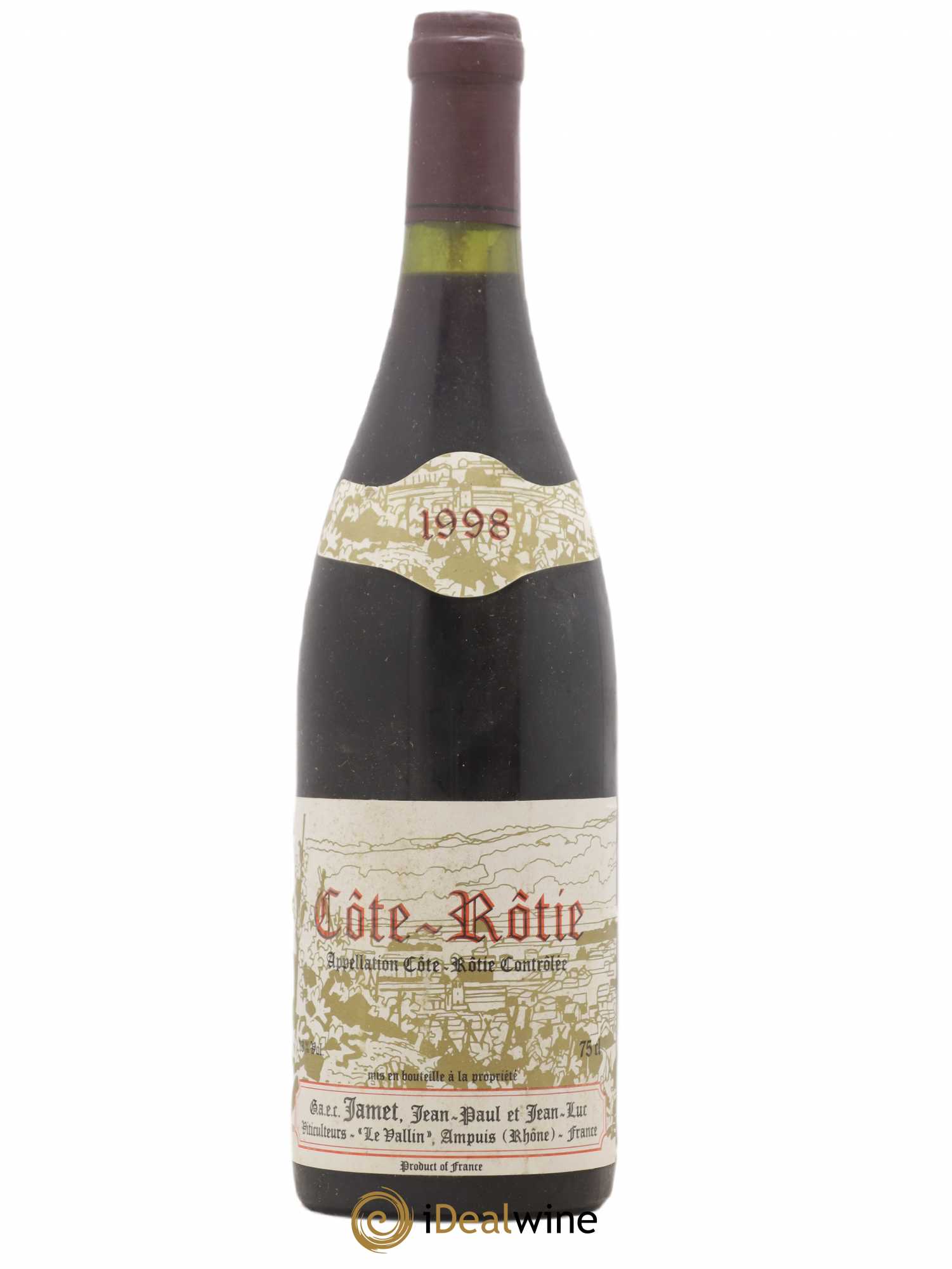 Côte-Rôtie Jamet (Domaine) 1998 - Lot de 1 bouteille - 0