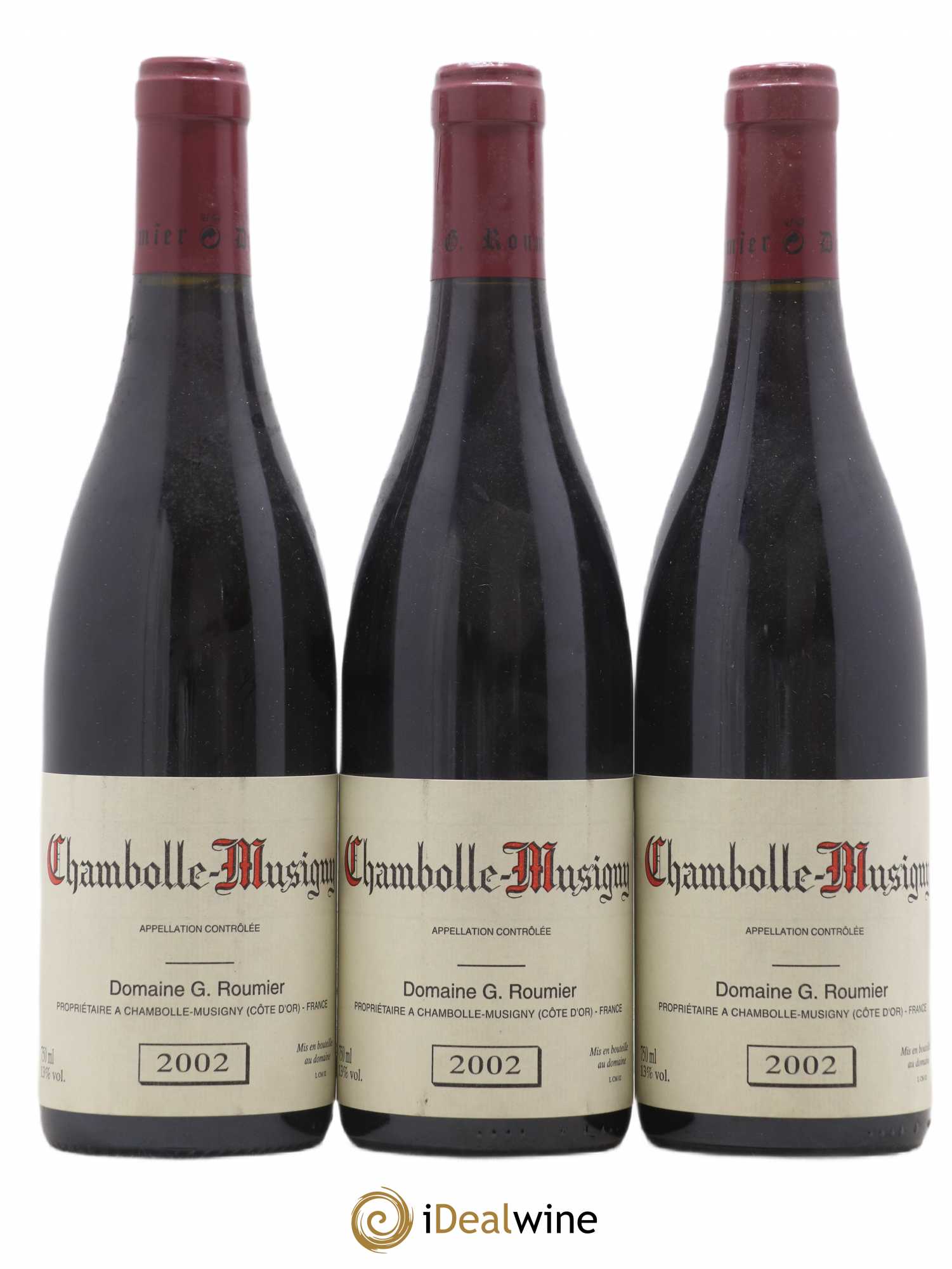 Chambolle-Musigny Georges Roumier (Domaine) 2002 - Posten von 3 Flaschen - 0