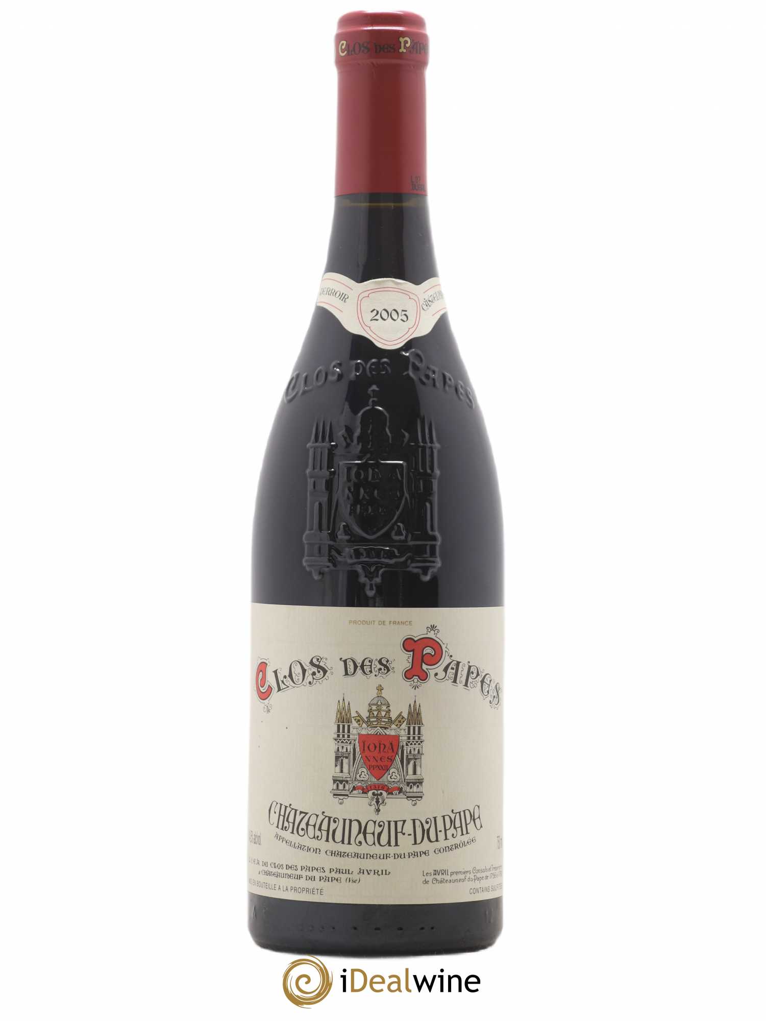 Châteauneuf-du-Pape Clos des Papes - Paul Avril 2005 - Lot de 1 bouteille - 0