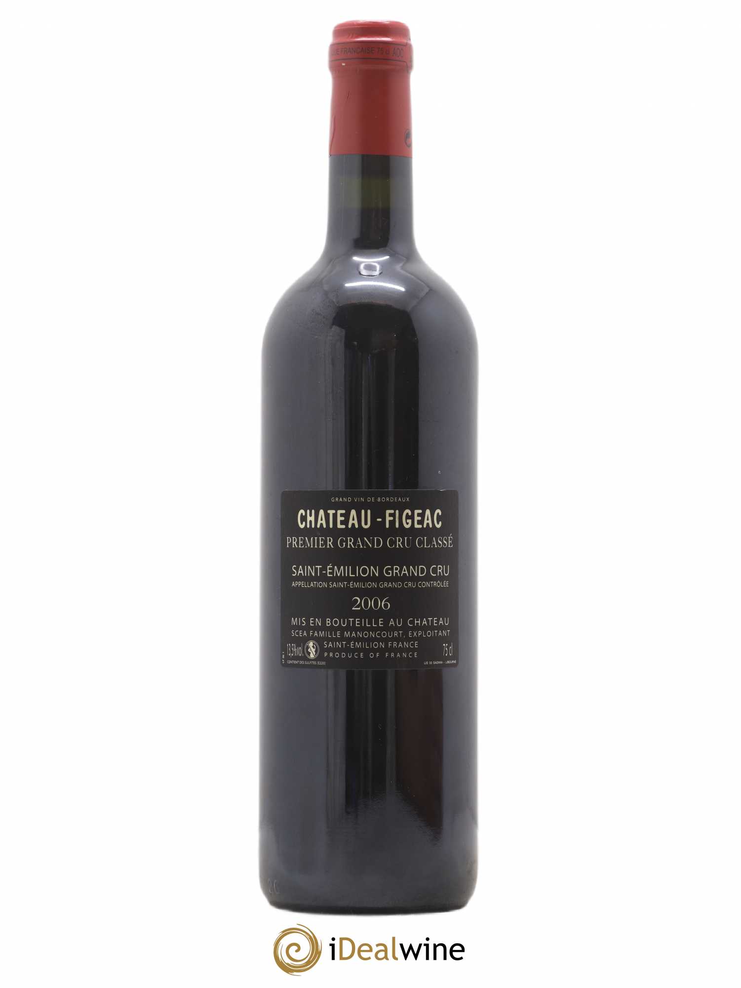 Château Figeac 1er Grand Cru Classé A 2006 - Lot de 1 bouteille - 1