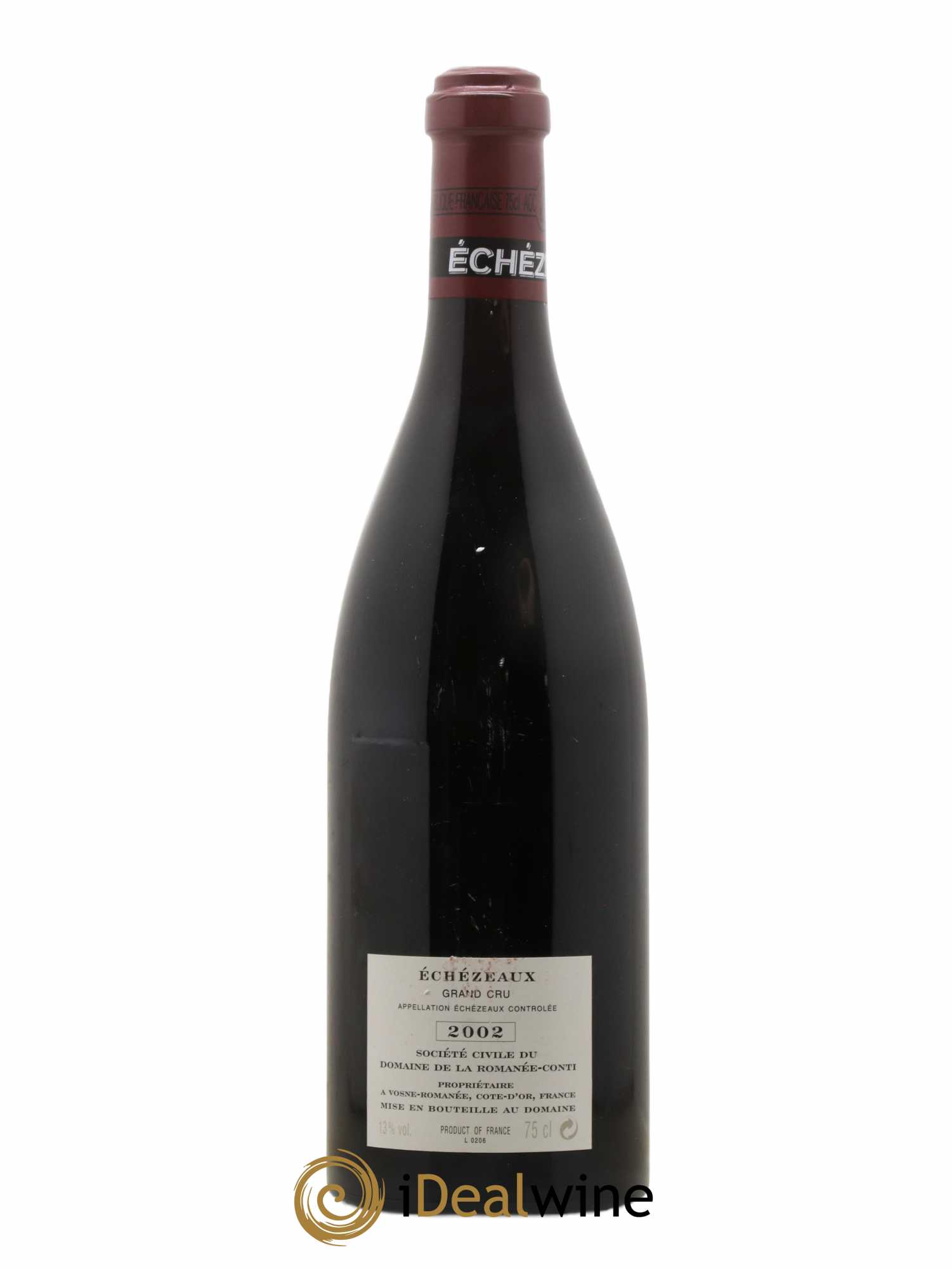 Echezeaux Grand Cru Domaine de la Romanée-Conti 2002 - Lot de 1 bouteille - 1