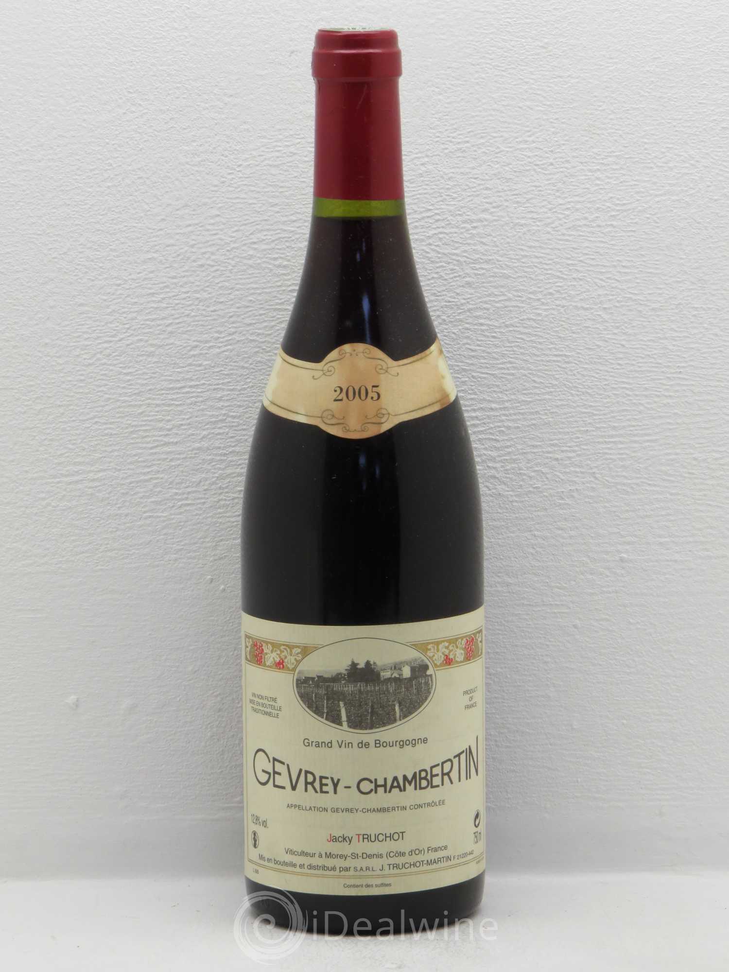 Gevrey-Chambertin Jacky Truchot 2005 - Lot de 1 bouteille - 0