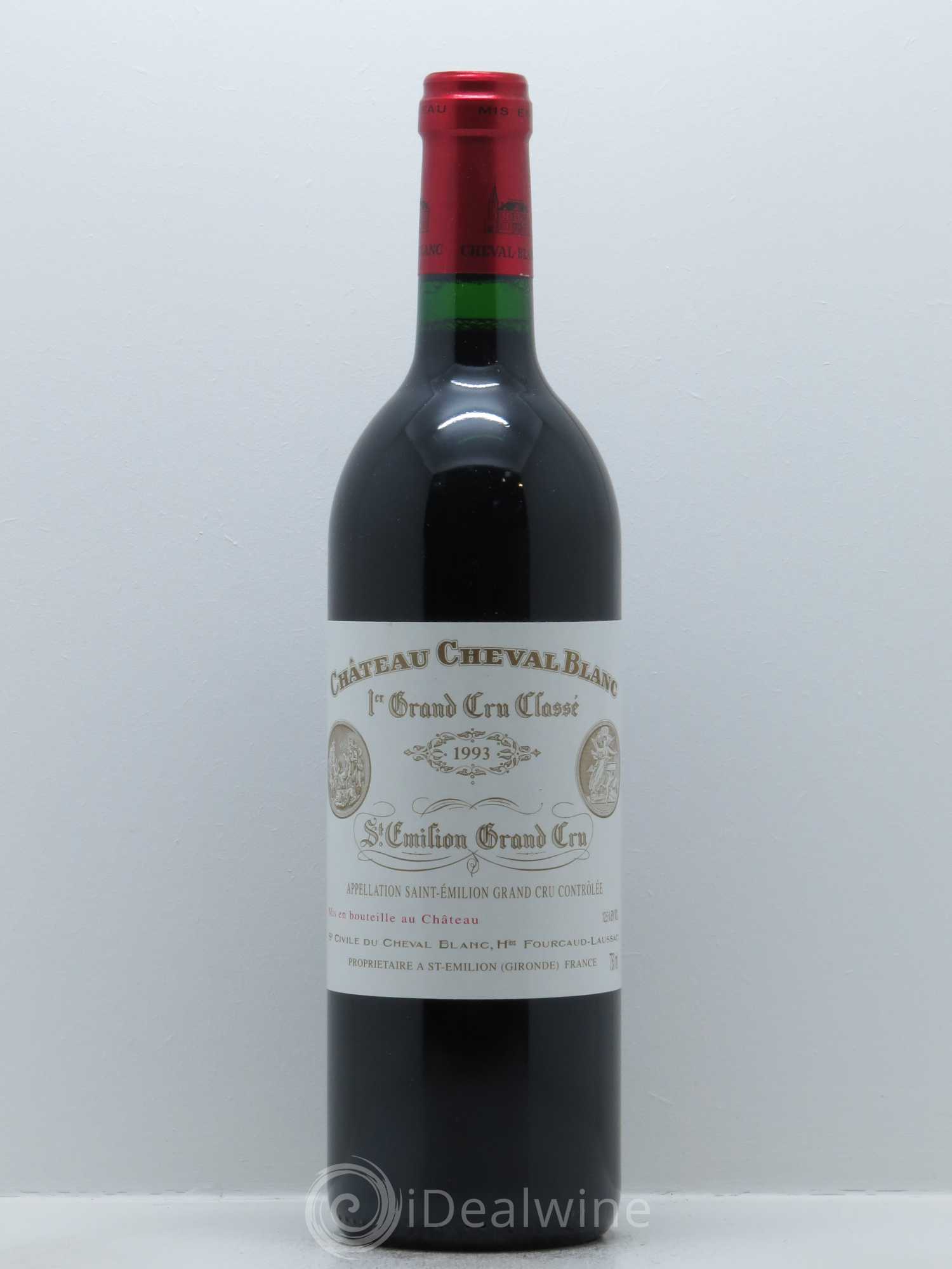Château Cheval Blanc 1er Grand Cru Classé A 1993 - Lot de 1 bouteille - 0