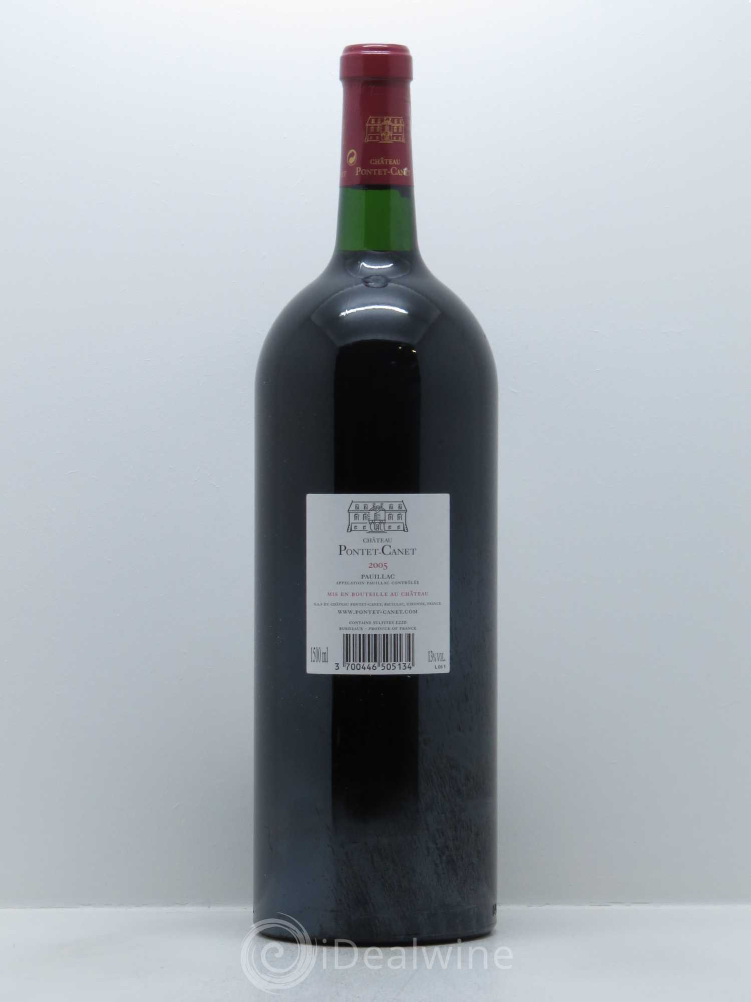 Château Pontet Canet 5ème Grand Cru Classé 2005 - Lot de 1 magnum - 1