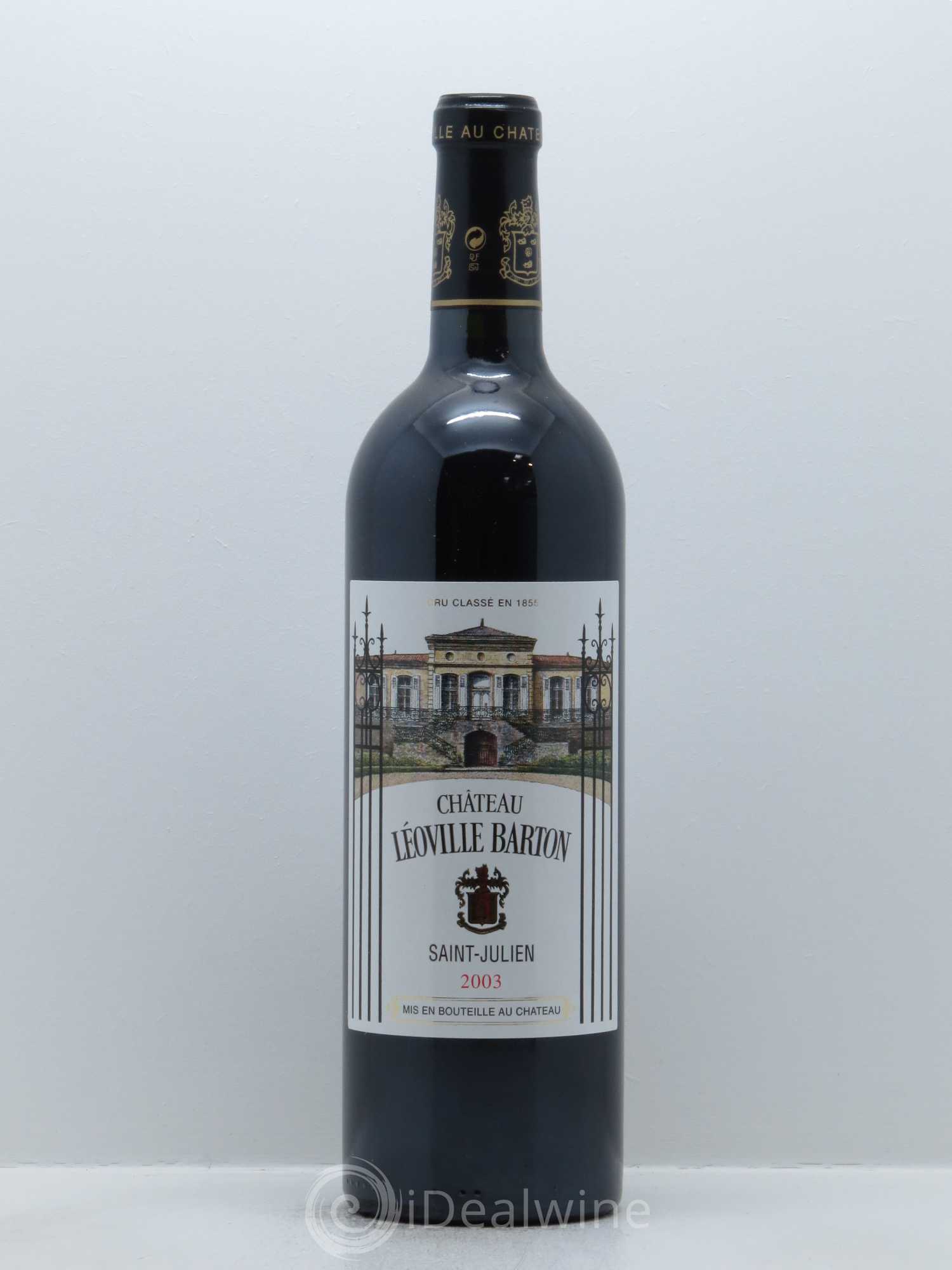 Château Léoville Barton 2ème Grand Cru Classé 2003 - Lot de 1 bouteille - 0