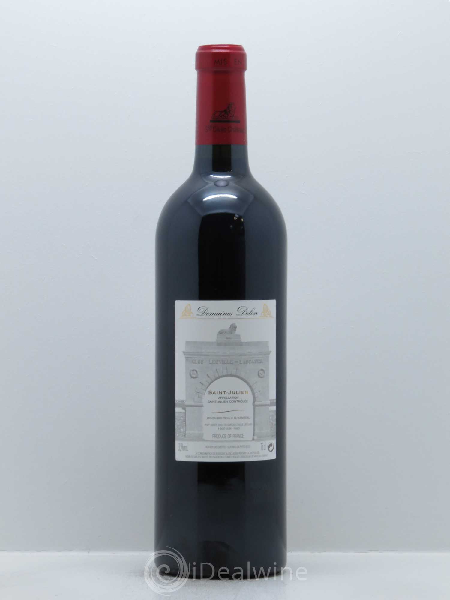 Château Léoville Las Cases 2ème Grand Cru Classé 2008 - Lot de 1 bouteille - 1