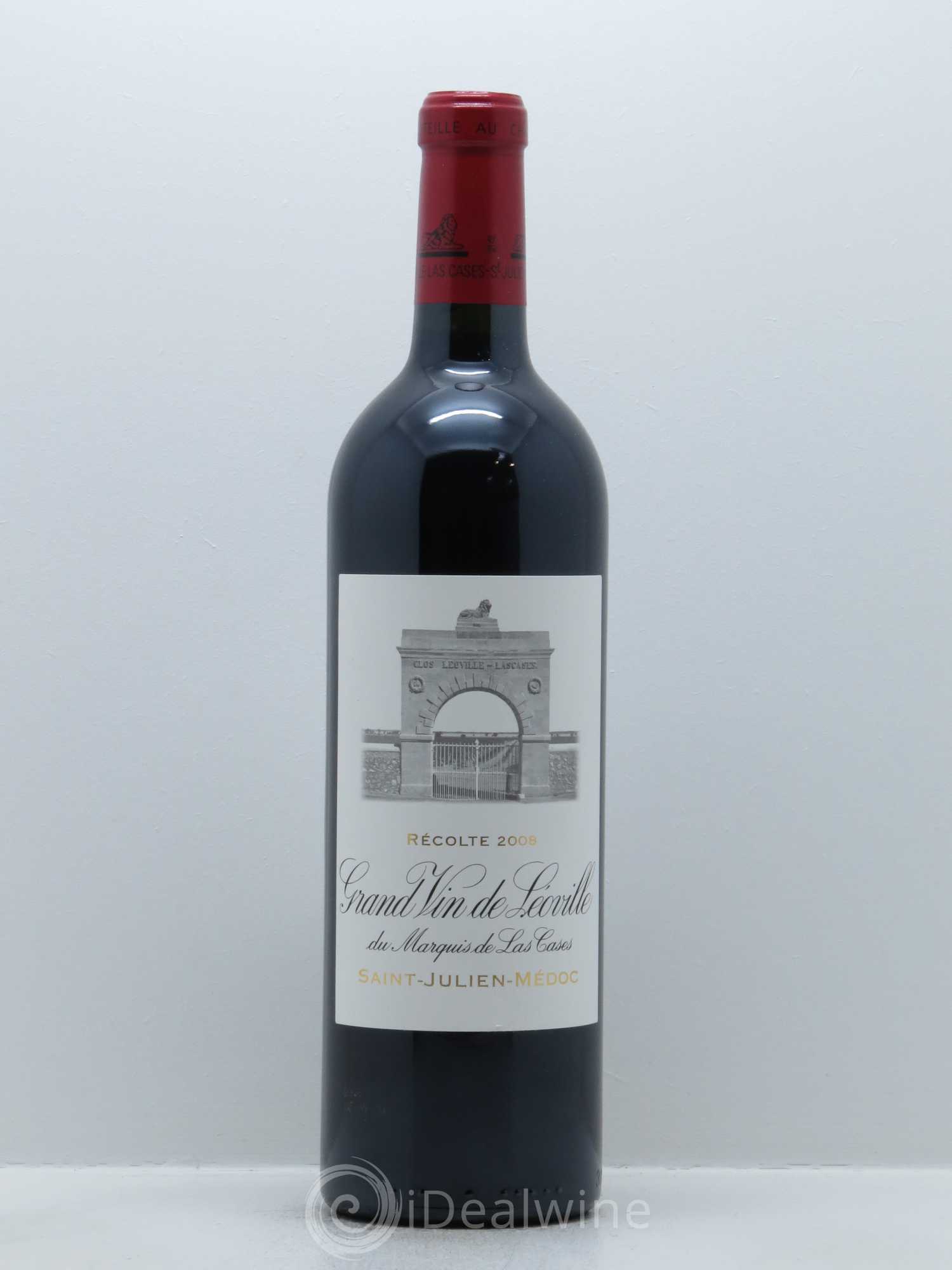 Château Léoville Las Cases 2ème Grand Cru Classé 2008 - Lot de 1 bouteille - 0