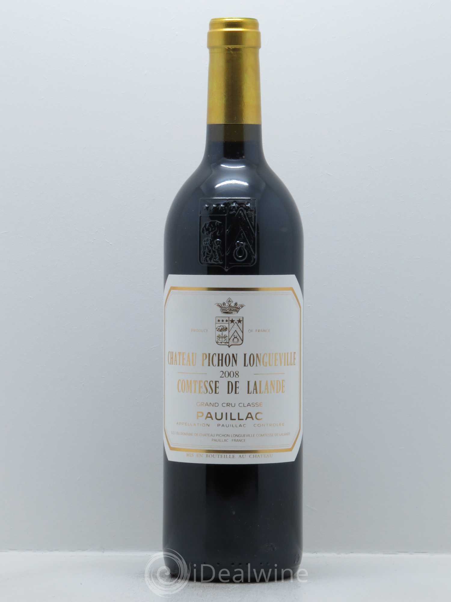 Château Pichon Longueville Comtesse de Lalande 2ème Grand Cru Classé 2008 - Lot de 1 bouteille - 0