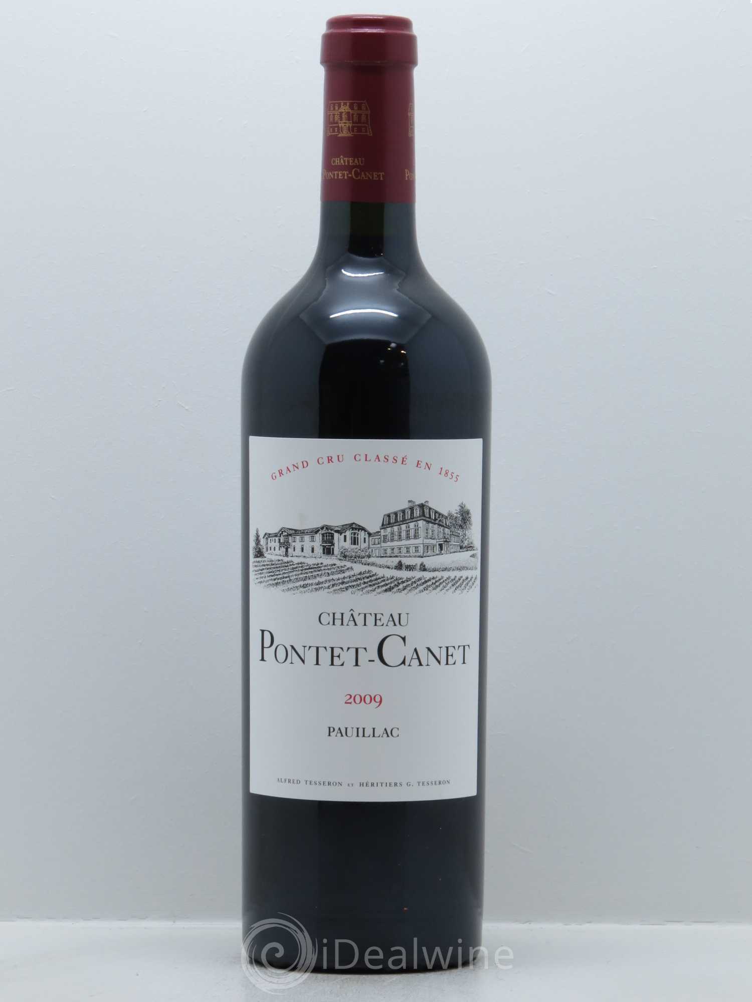 Château Pontet Canet 5ème Grand Cru Classé 2009 - Lot de 1 bouteille - 0