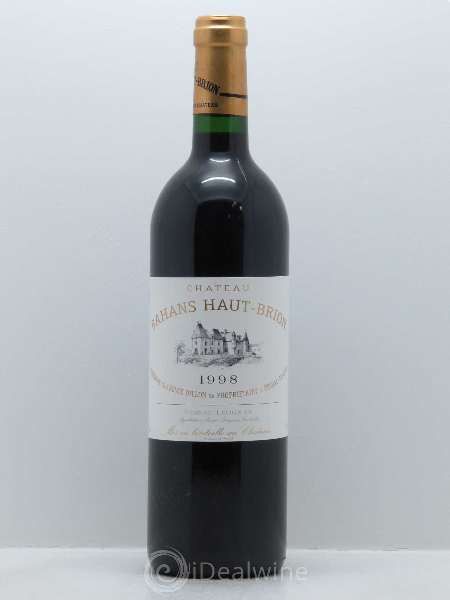 Clarence (Bahans) de Haut-Brion Second Vin 1998 - Lot de 1 bouteille - 0