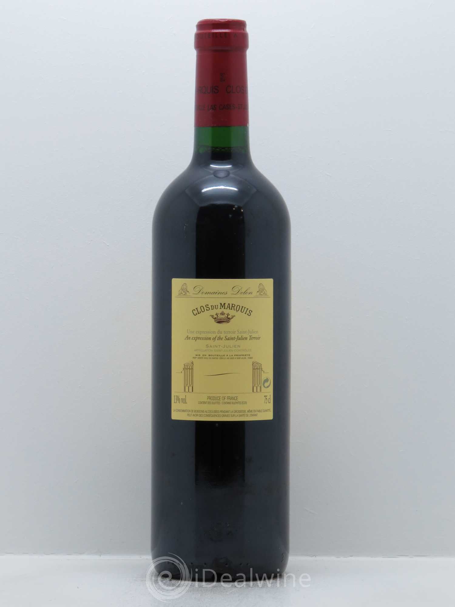 Clos du Marquis 2006 - Lot de 1 bouteille - 1