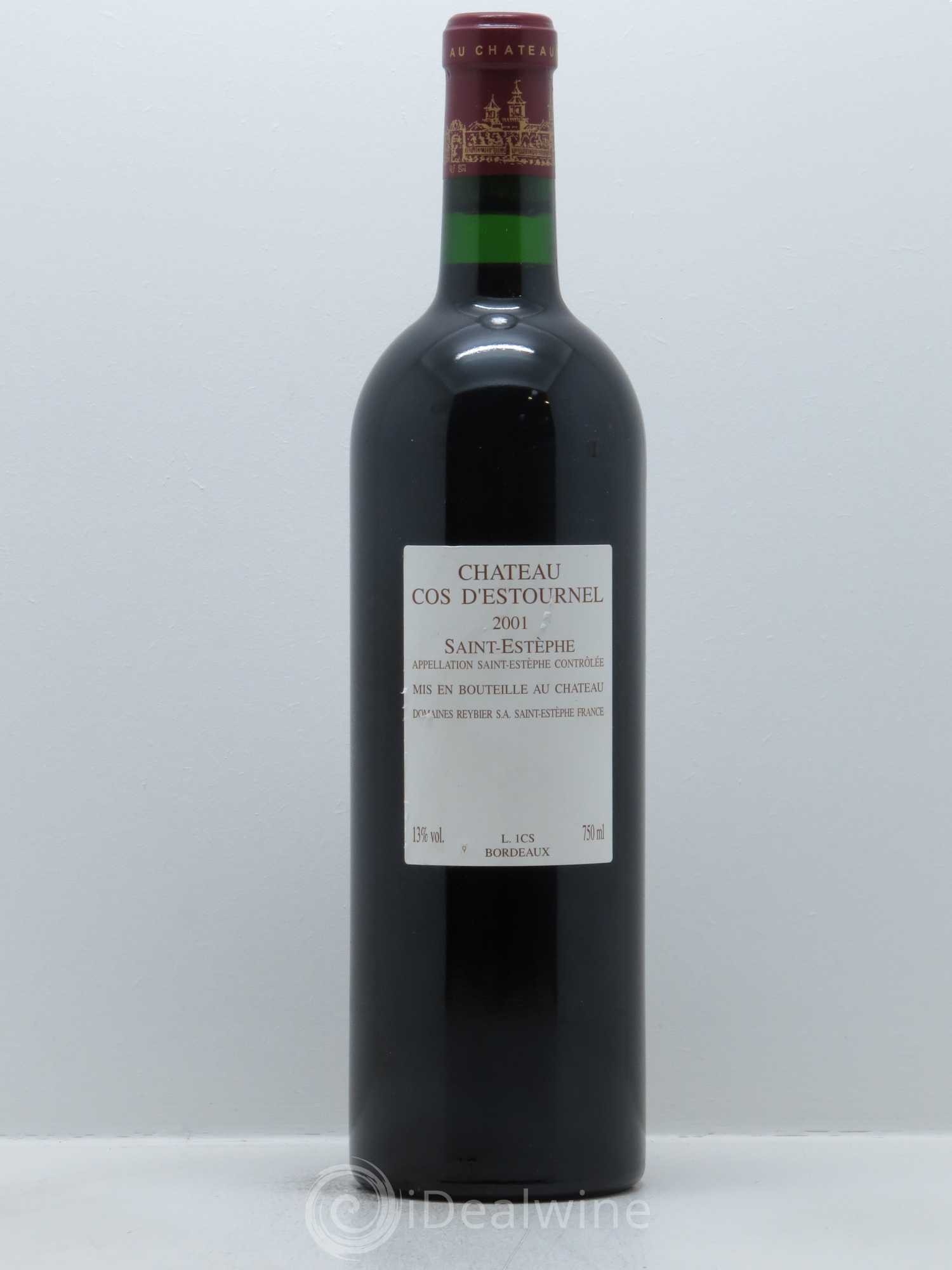 Cos d'Estournel 2ème Grand Cru Classé 2001 - Lot de 1 bouteille - 1