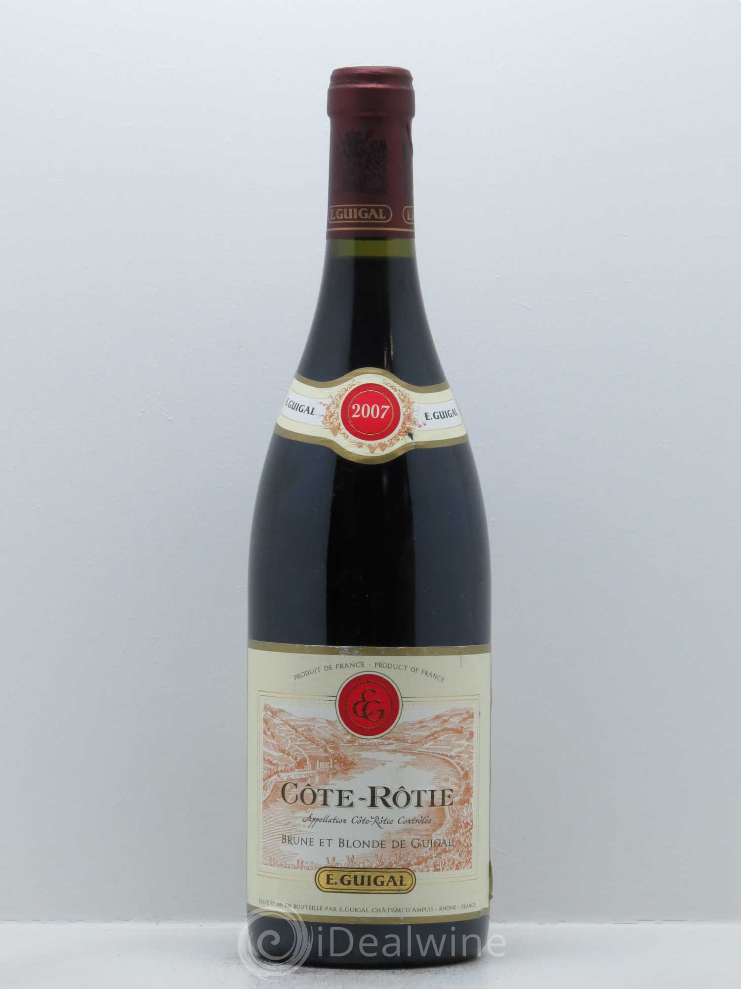 Côte-Rôtie Côtes Brune et Blonde Guigal 2007 - Lot de 1 bouteille - 0