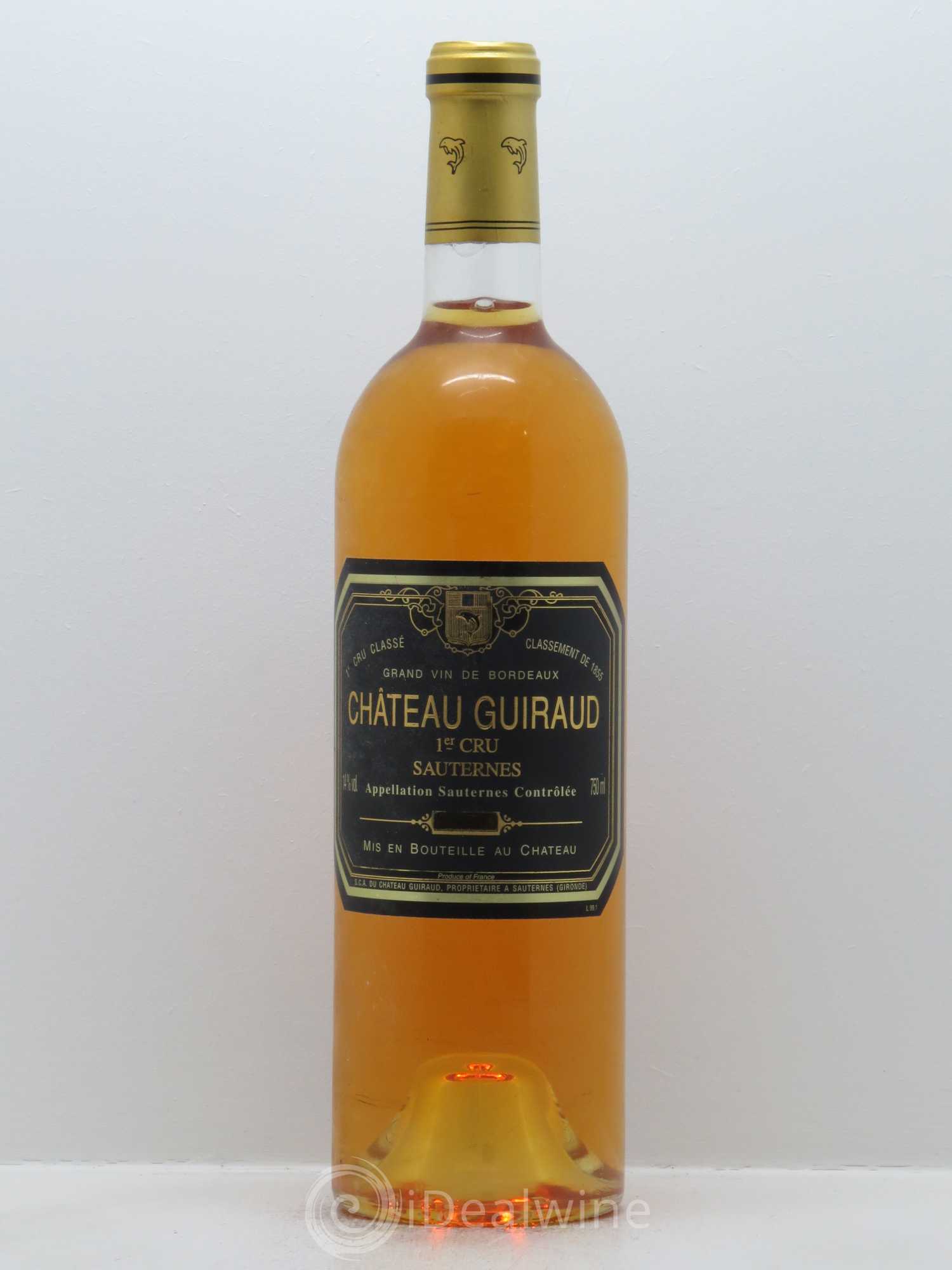 Château Guiraud 1er Grand Cru Classé 1999 - Lotto di 1 bottiglia - 0