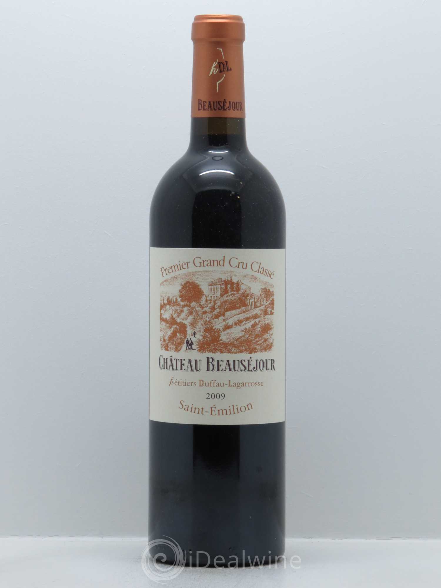 Château Beauséjour (Duffau-Lagarrosse) 1er Grand Cru Classé B 2009 - Lot de 1 bouteille - 0