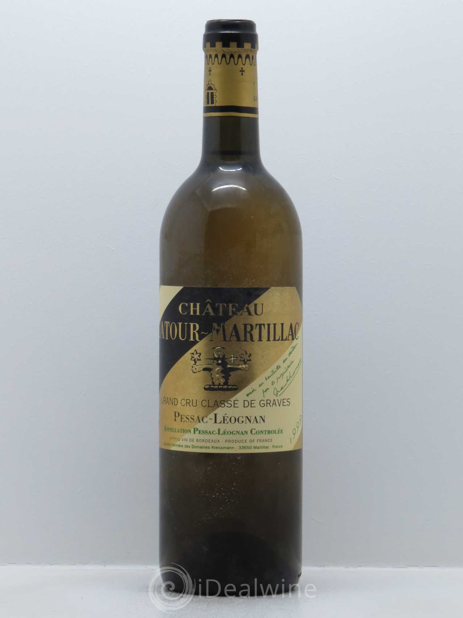 Château Latour-Martillac Cru Classé de Graves 1999 - Lot de 1 bouteille - 0