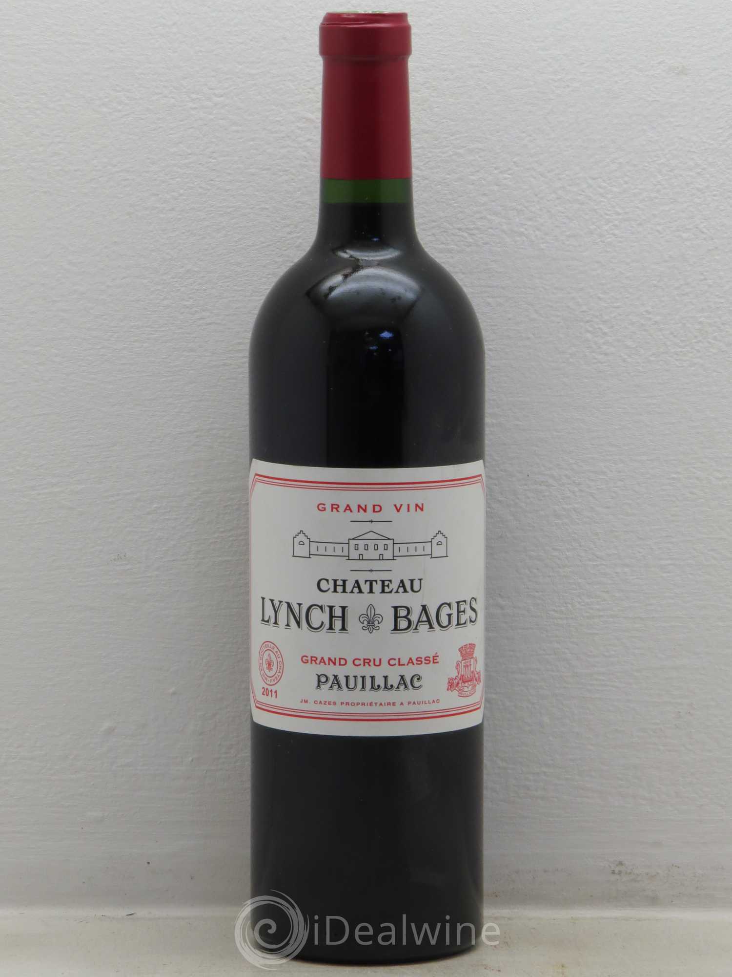 Château Lynch Bages 5ème Grand Cru Classé 2011 - Lot de 1 bouteille - 0