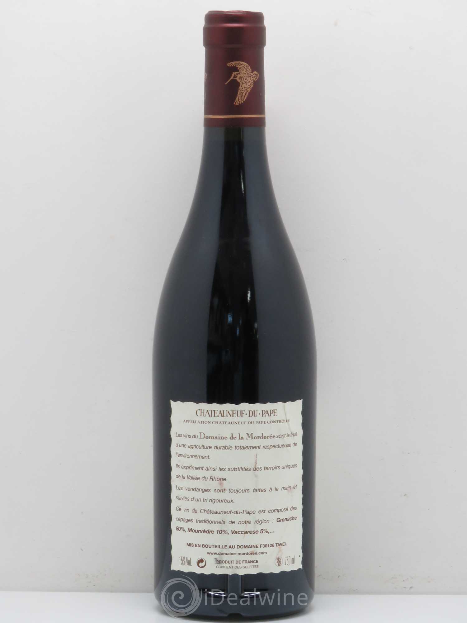 Châteauneuf-du-Pape Cuvée de la Reine des Bois La Mordorée (Domaine de) 2012 - Lot de 1 bouteille - 1