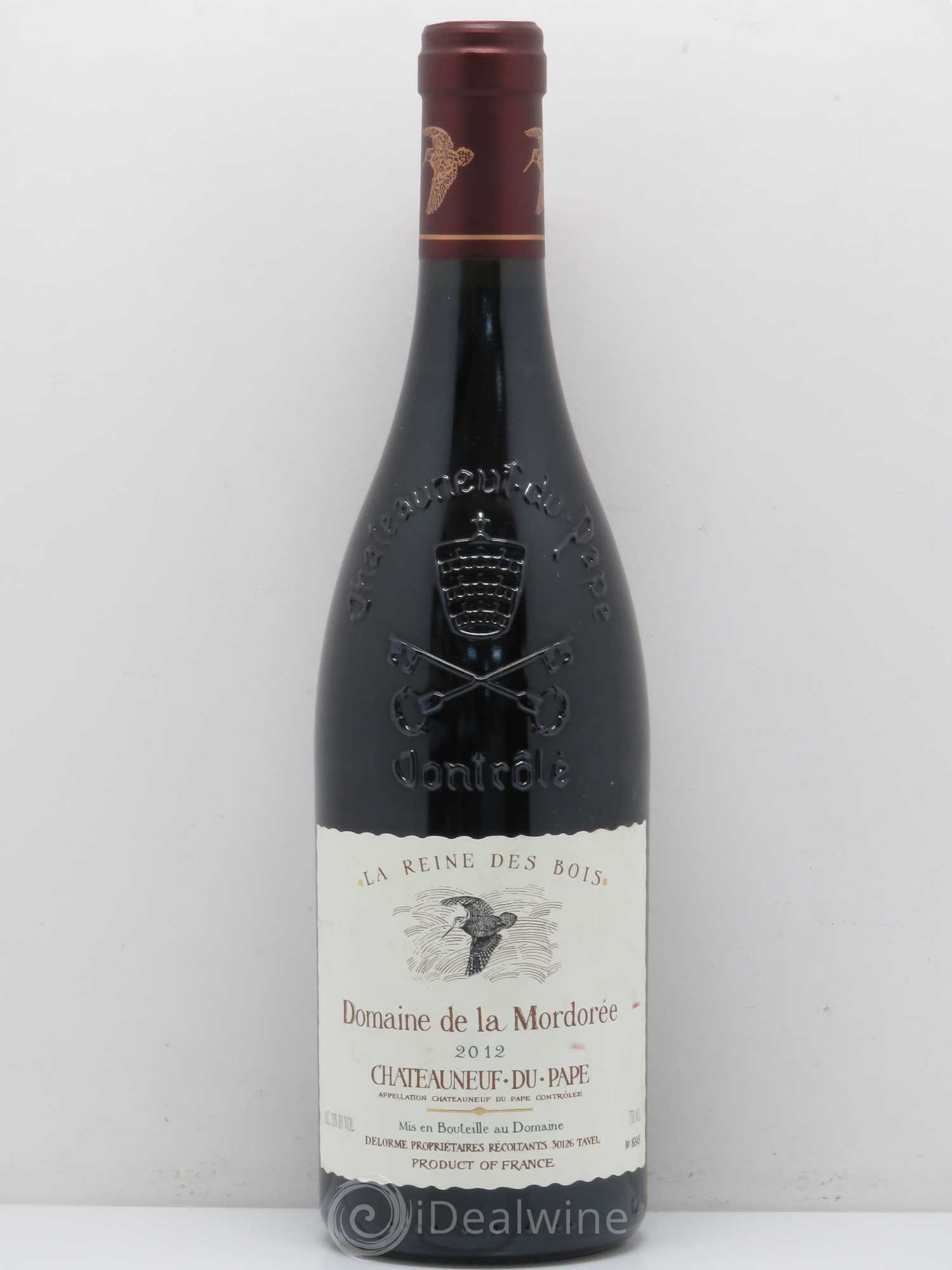 Châteauneuf-du-Pape Cuvée de la Reine des Bois La Mordorée (Domaine de) 2012 - Lot de 1 bouteille - 0
